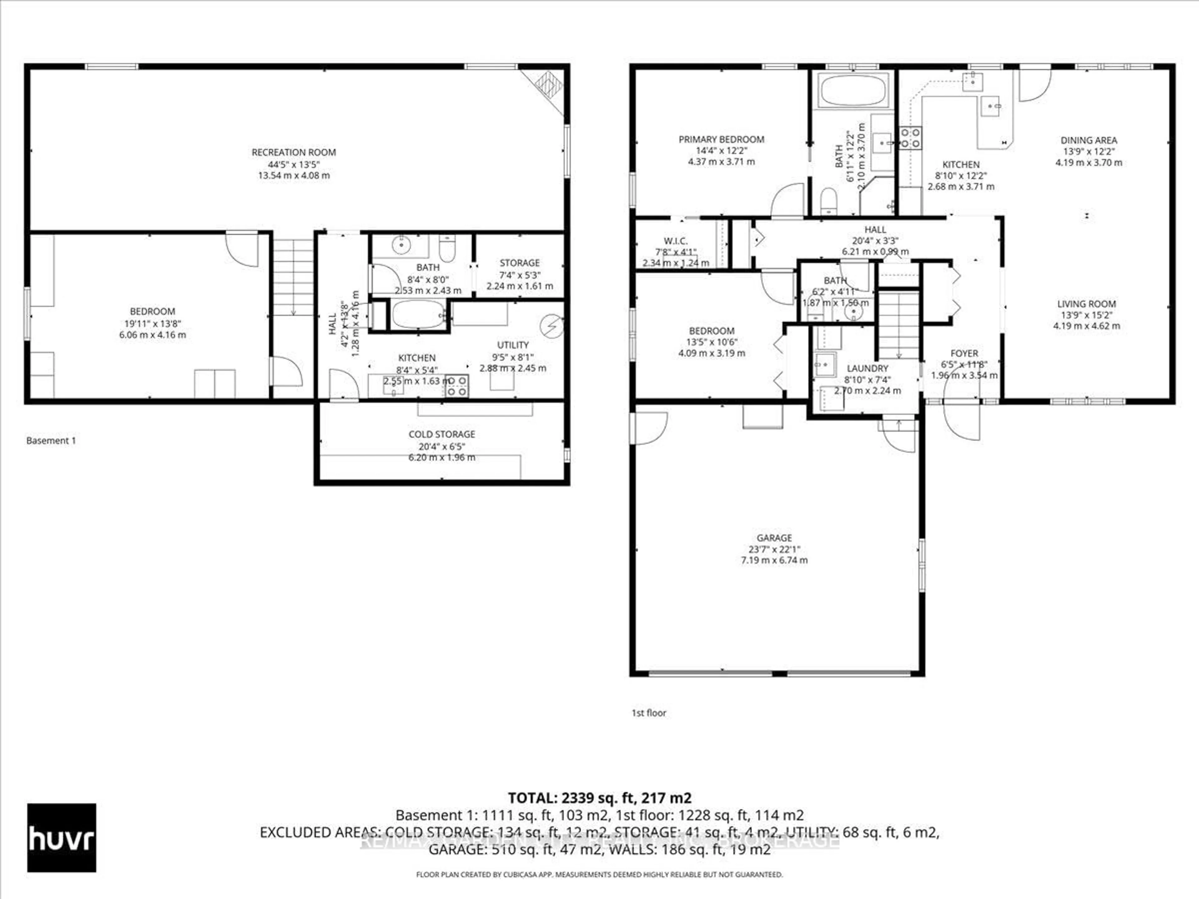 Floor plan for 603 BUNTING Rd, St. Catharines Ontario L2M 2Z9
