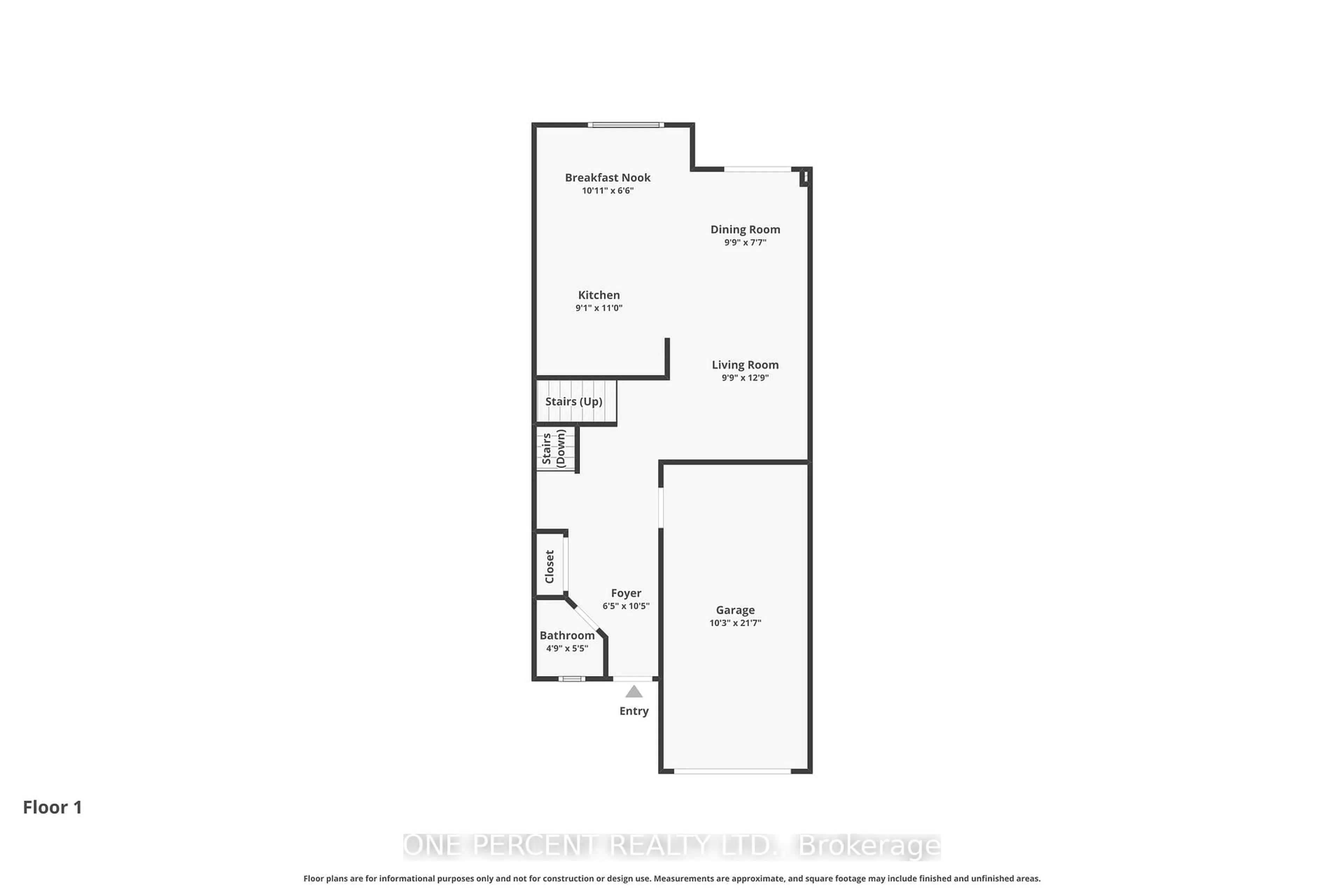 Floor plan for 209 Rolling Meadow Cres, Orleans Ontario K1W 0B1