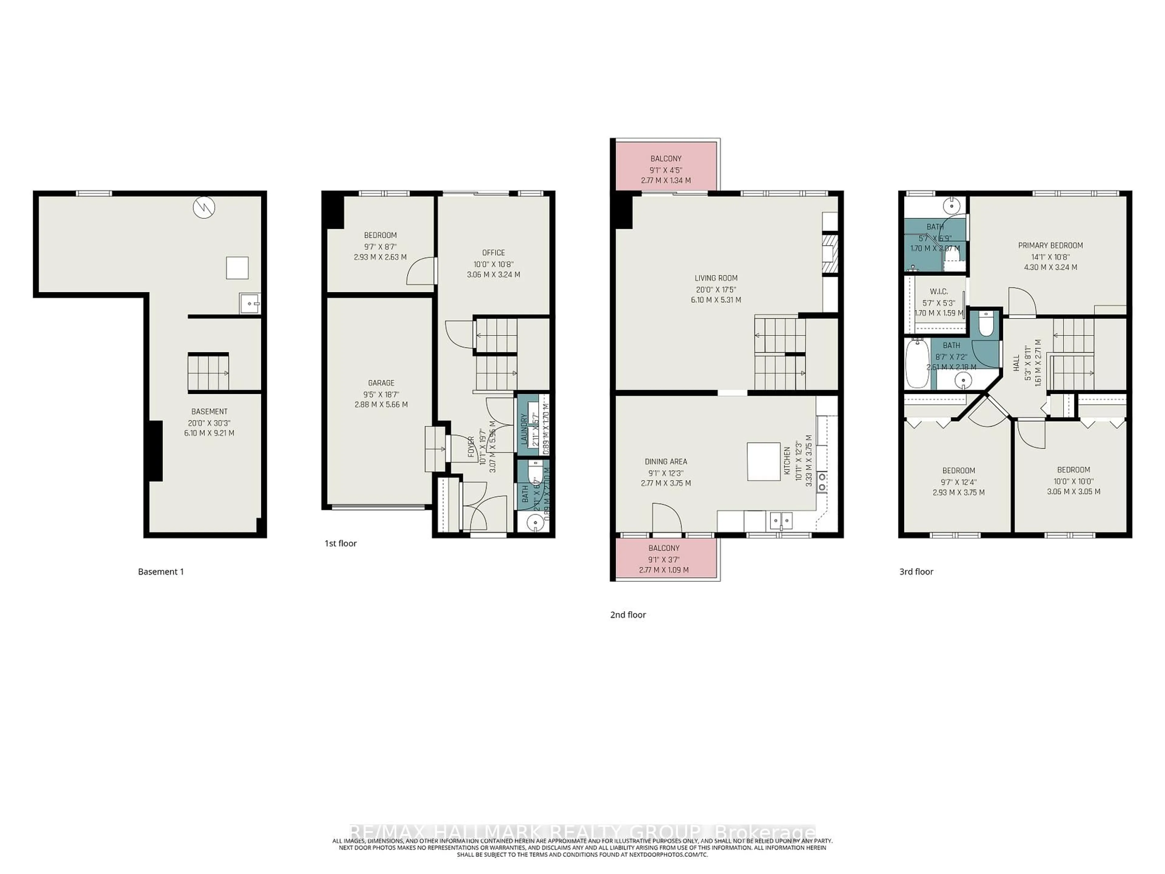 Floor plan for 78 Jardin Private, Ottawa Ontario K1K 4V9