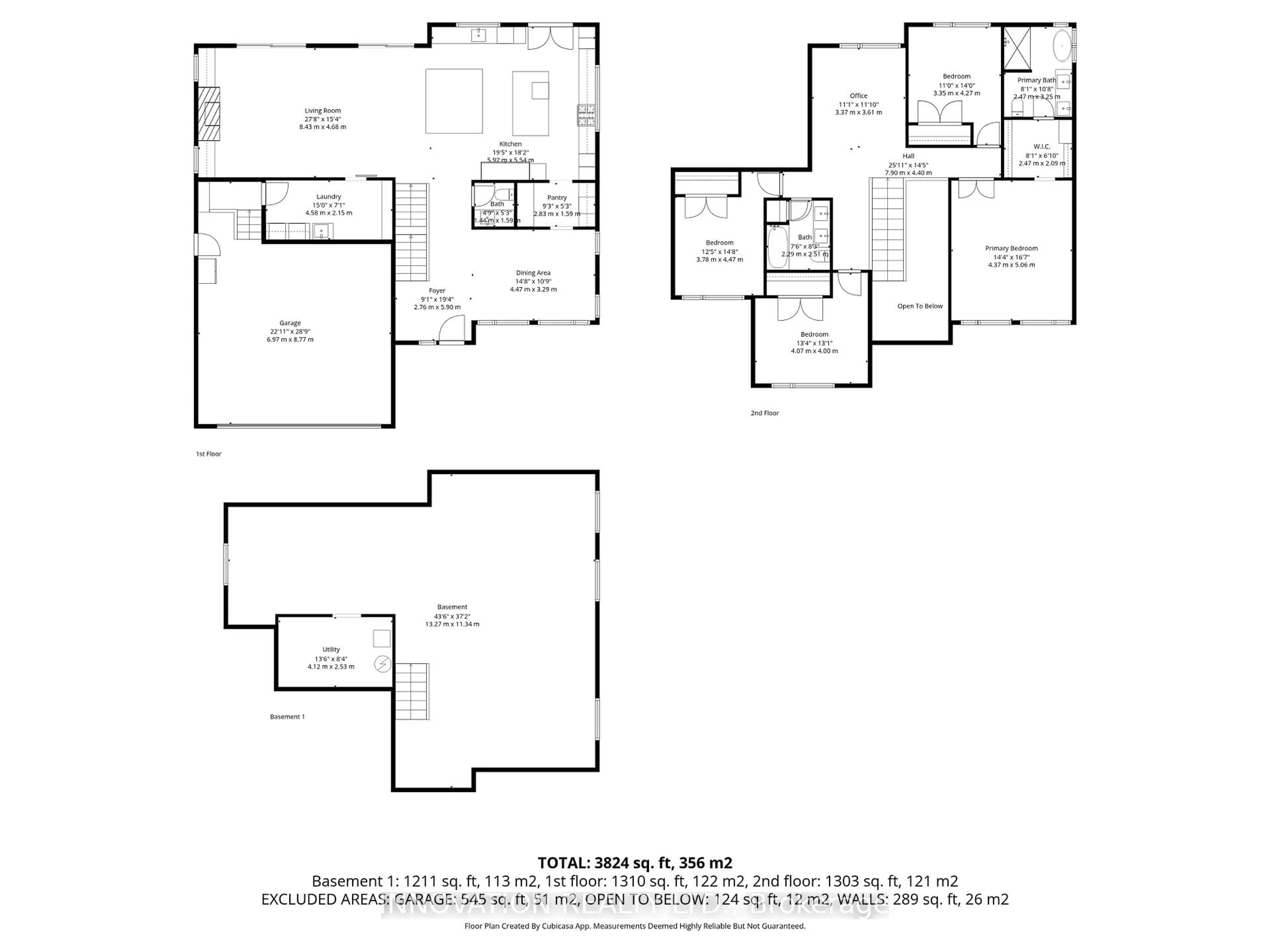 Floor plan for 195 Charlies Lane, Carp Ontario K0A 1L0