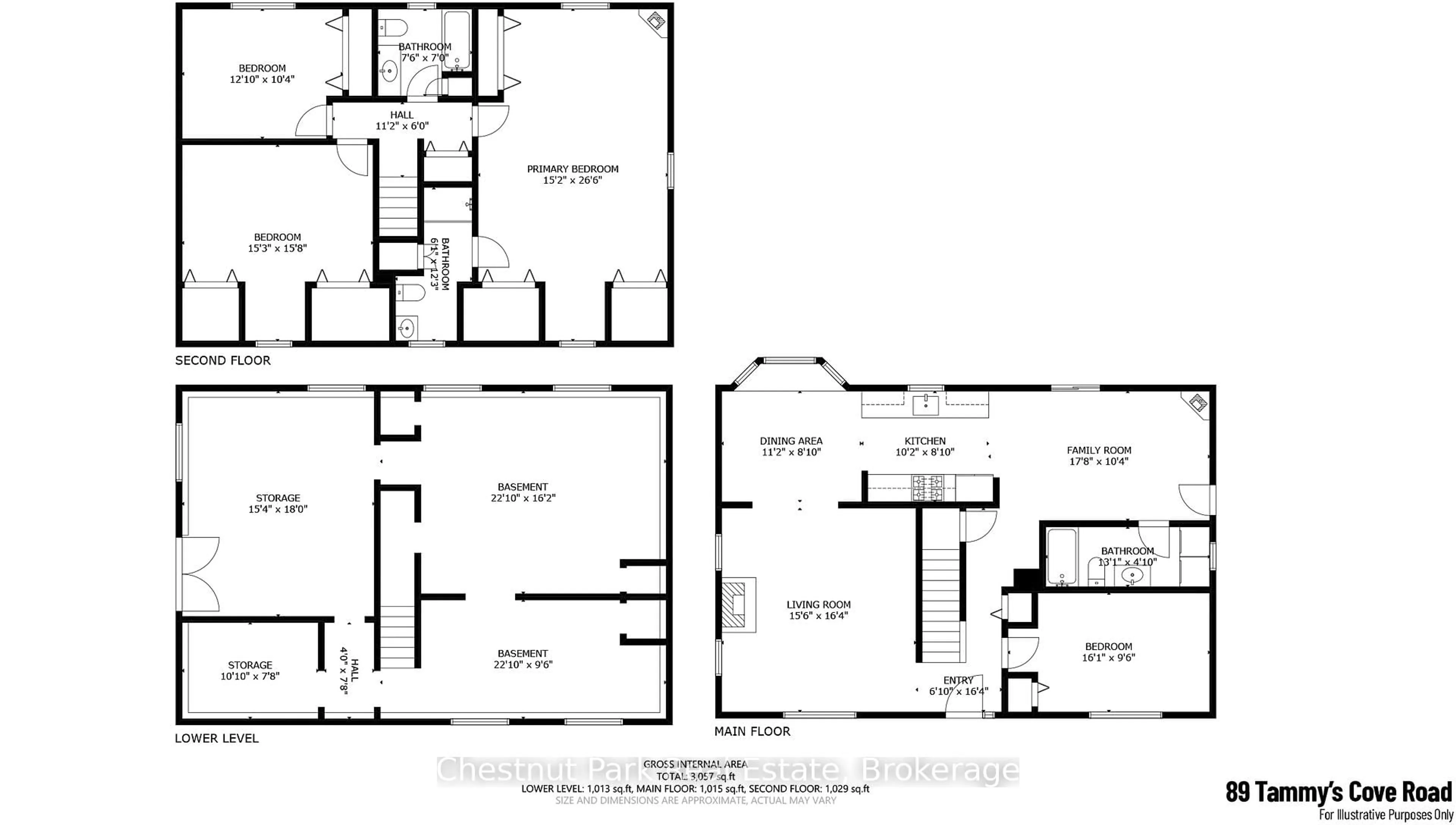 Floor plan for 89 Tammys Cove Rd, Northern Bruce Peninsula Ontario N0H 1Z0