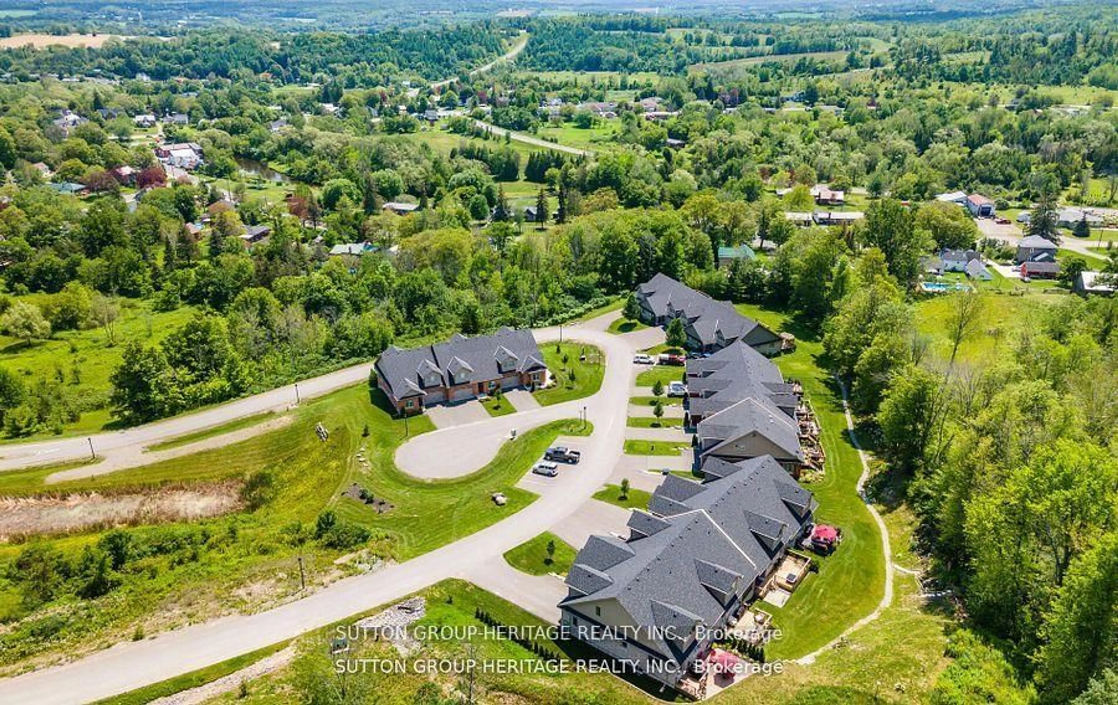 A pic from outside/outdoor area/front of a property/back of a property/a pic from drone, mountain view for 70 Percy St #27, Trent Hills Ontario K0K 3K0