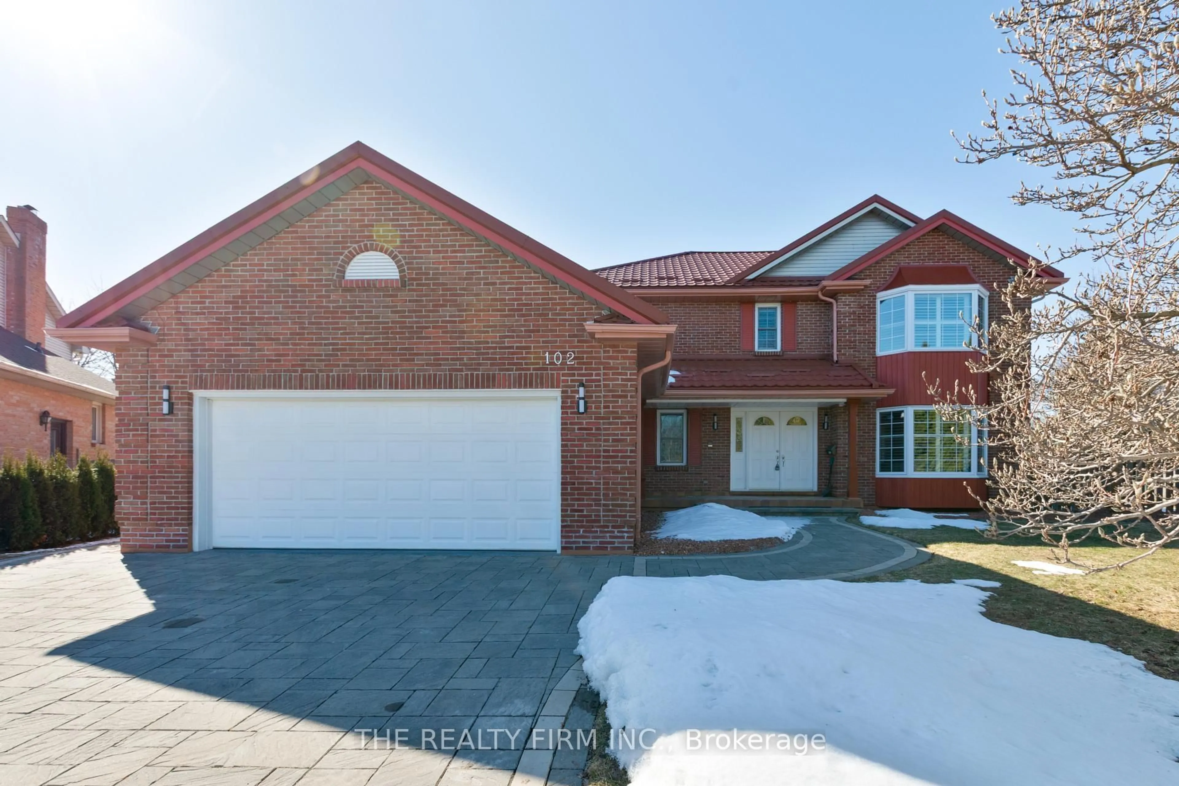 Home with brick exterior material, street for 102 Masonville Crt, London North Ontario N5X 3M5