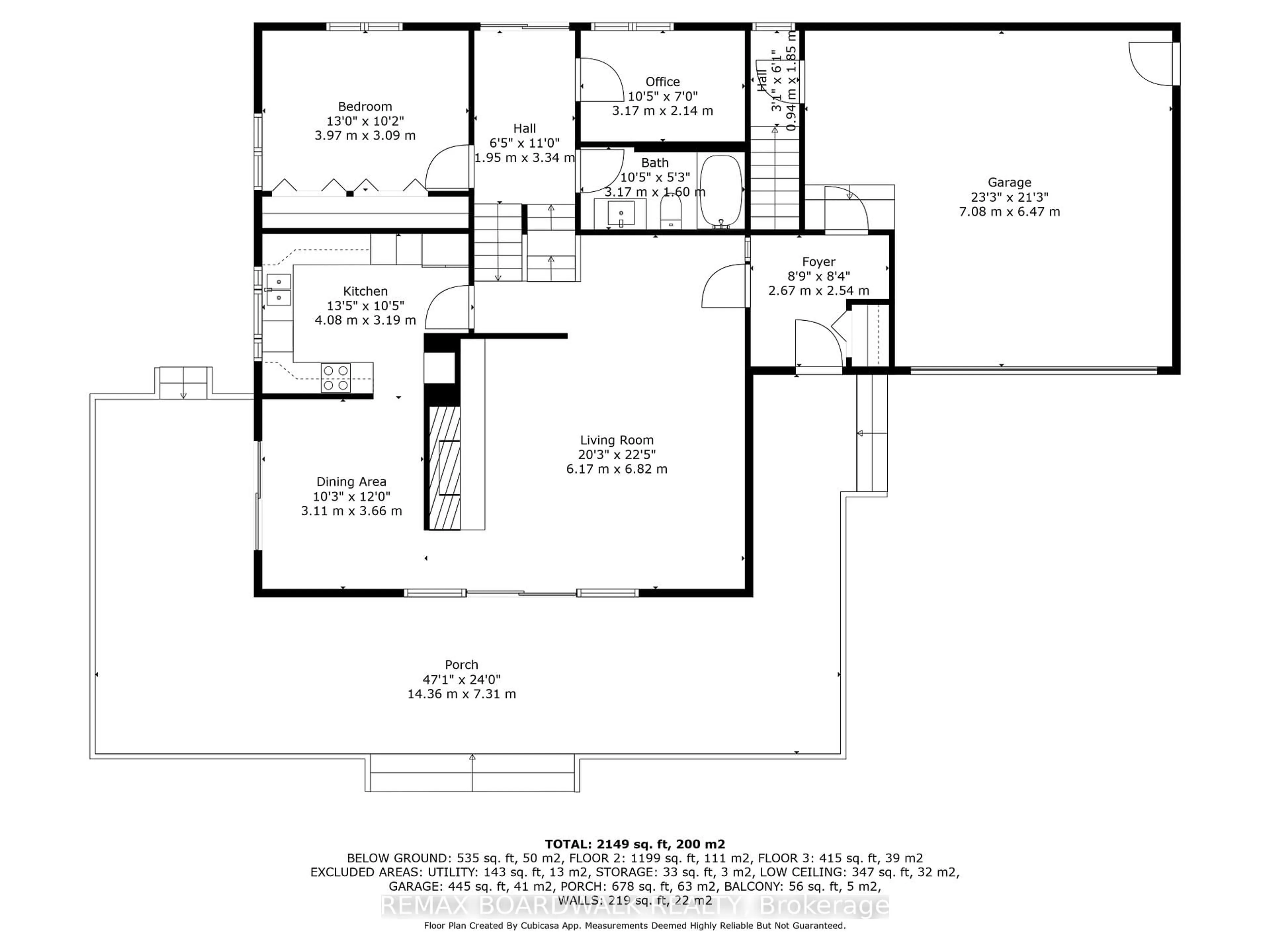 Floor plan for 5984 Third Line Rd, North Gower Ontario K0A 2T0