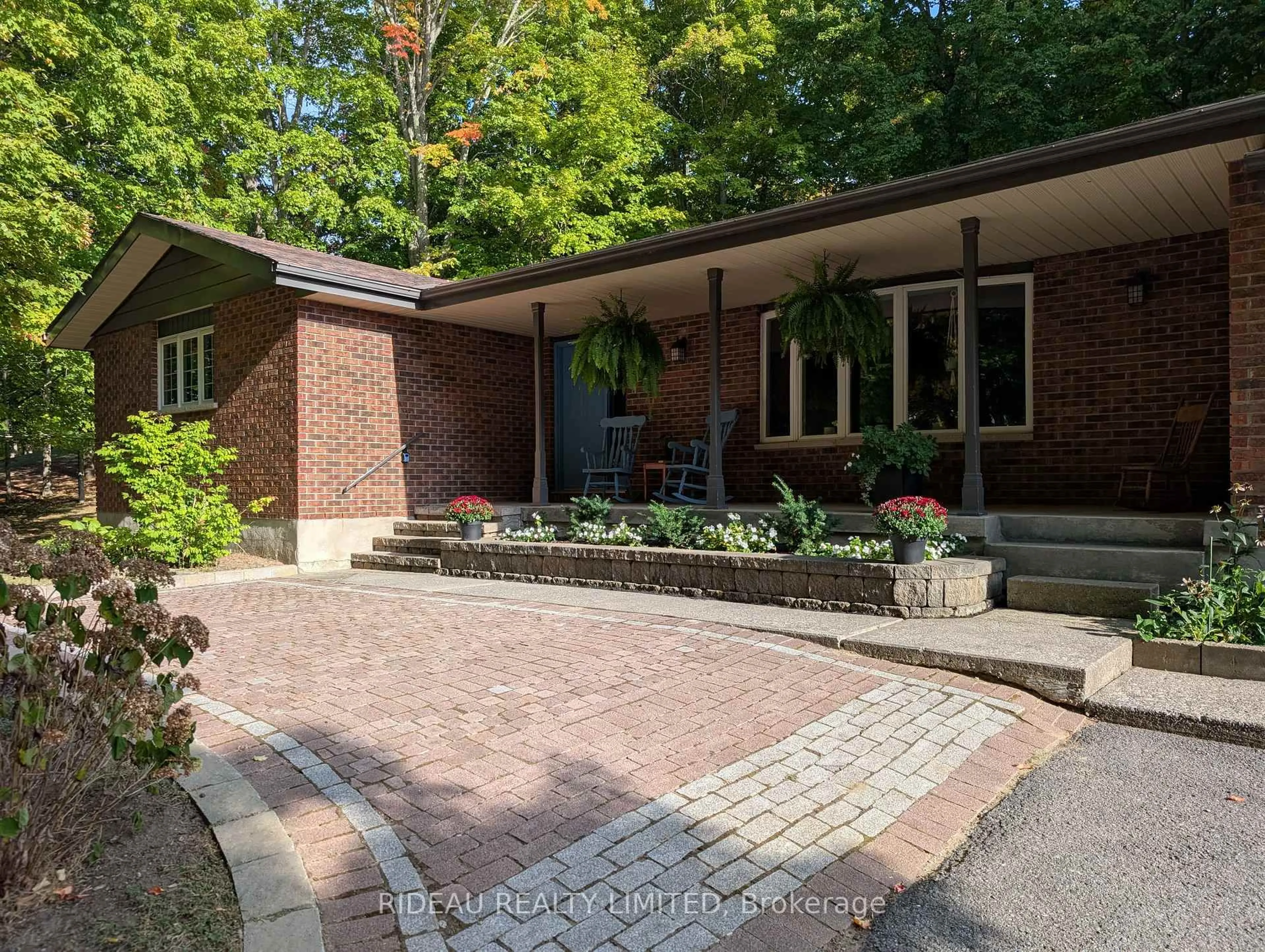 Home with brick exterior material, street for 1445 Rickards Rd, Perth Road Ontario K0H 2L0