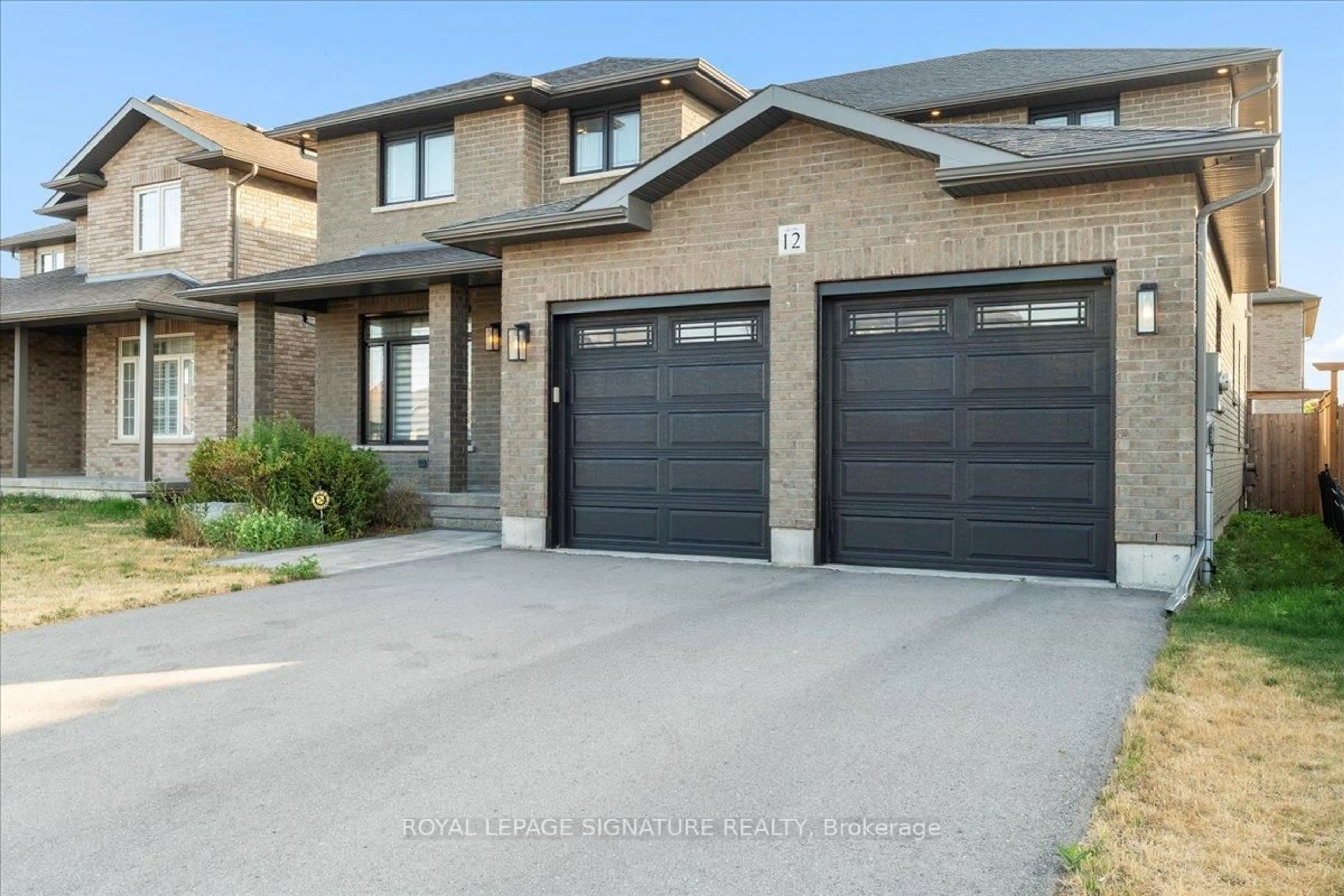 Home with brick exterior material, street for 12 Hummingbird Dr, Belleville Ontario K8N 0H7