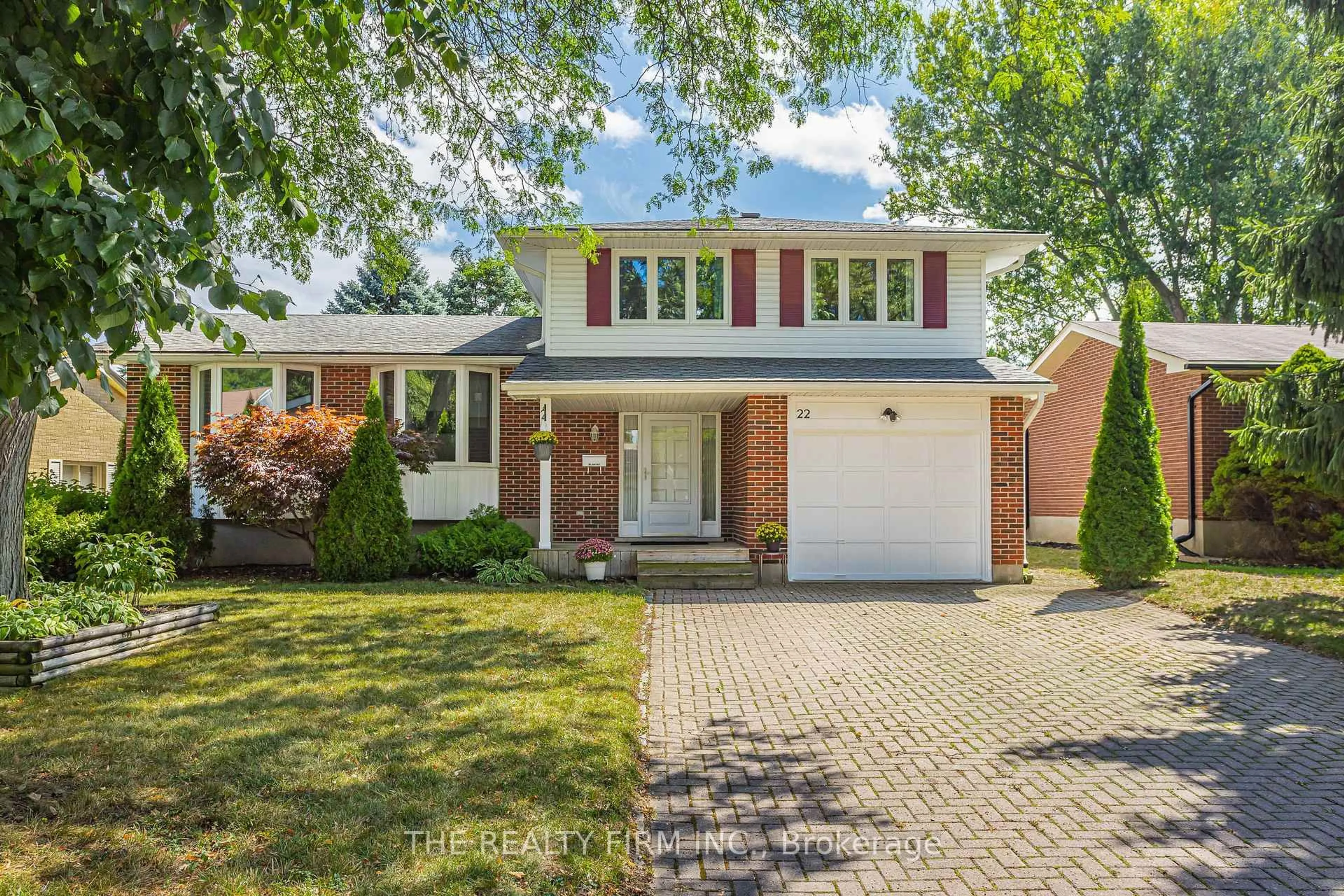 Home with brick exterior material, street for 22 Milford Cres, London North Ontario N5X 1A8