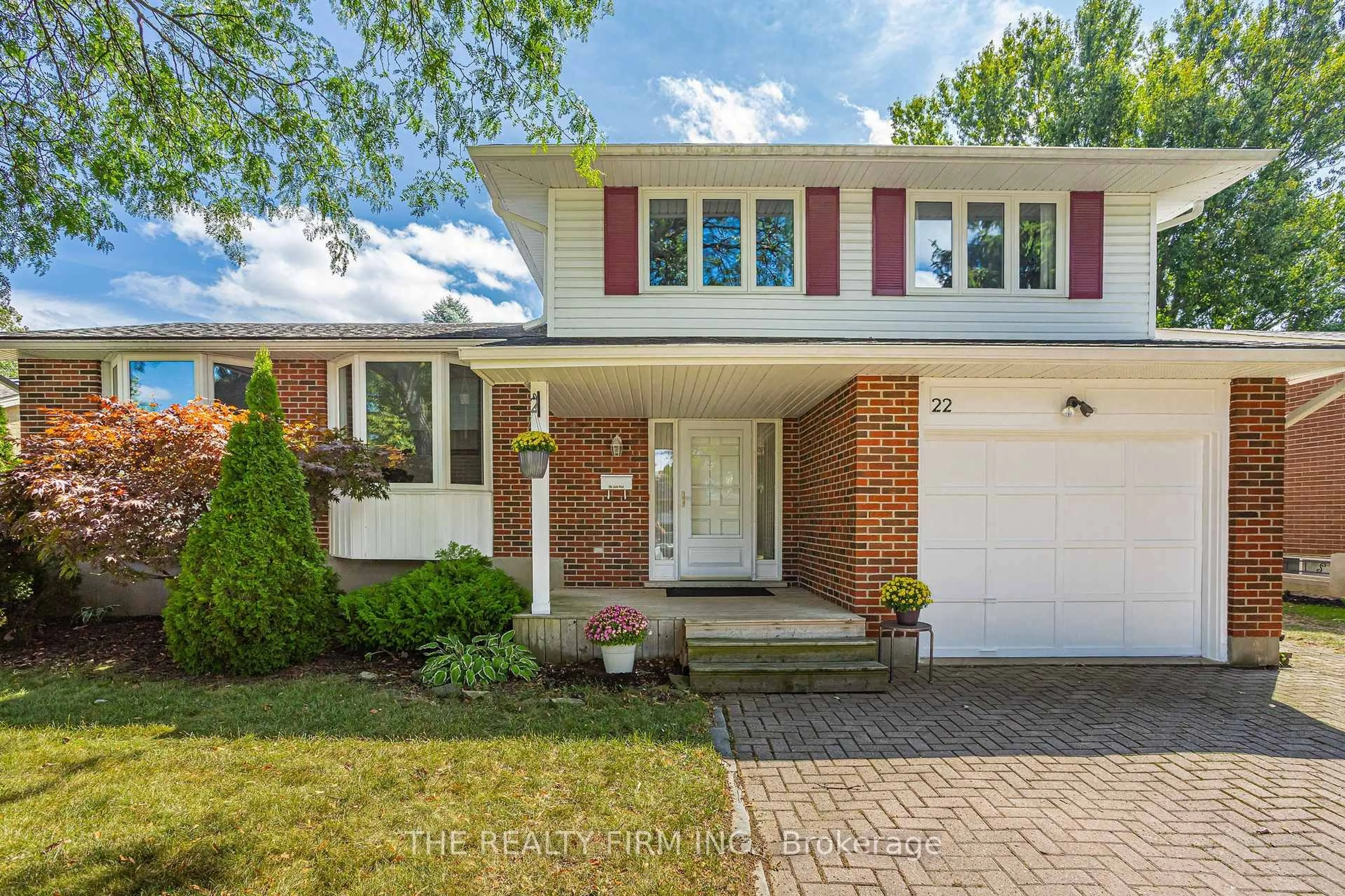 Home with brick exterior material, street for 22 Milford Cres, London North Ontario N5X 1A8