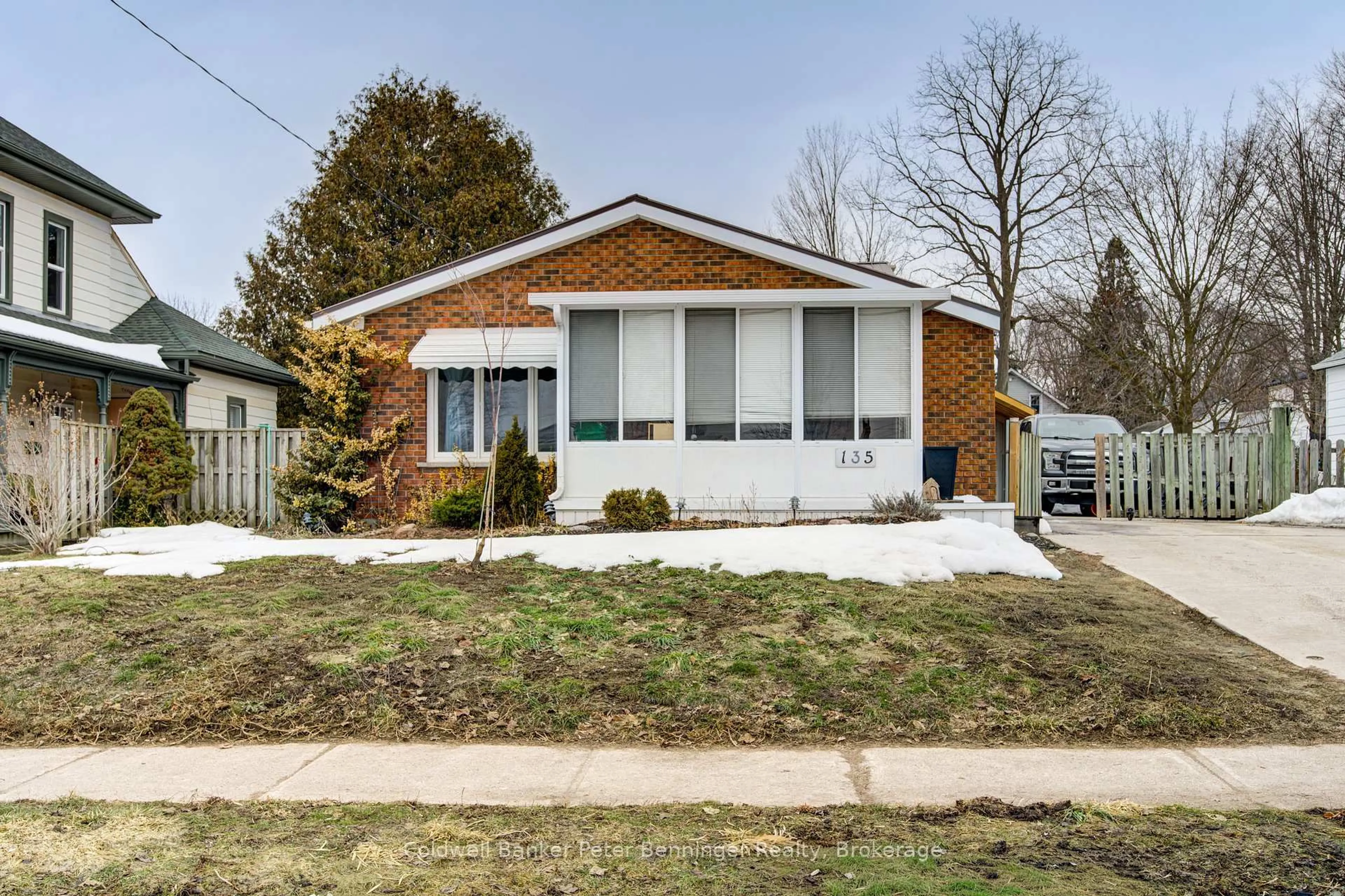 Home with brick exterior material, street for 135 King Hiram St, Ingersoll Ontario N5C 1L7