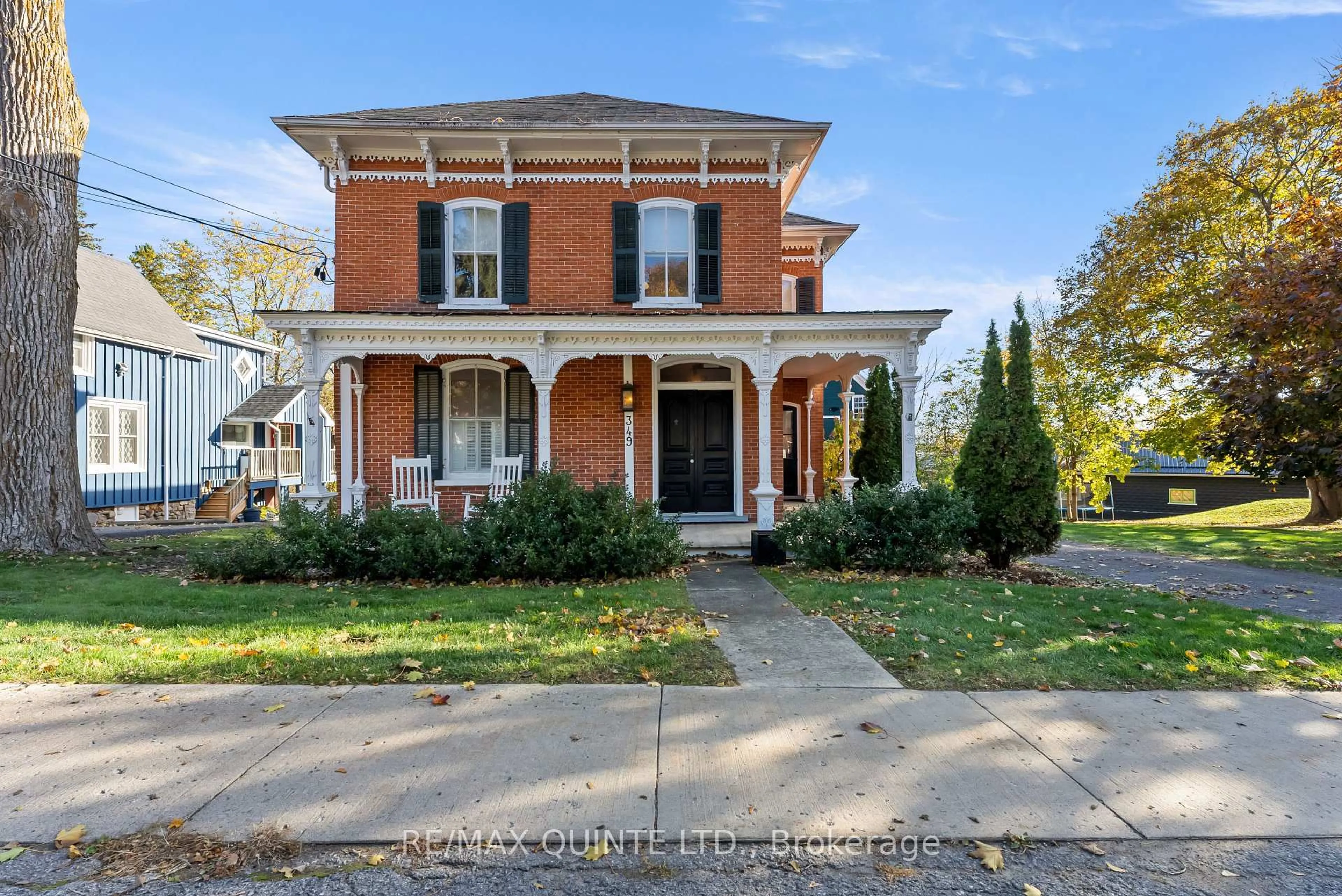 Home with brick exterior material, street for 349 Main St, Prince Edward County Ontario K0K 1G0