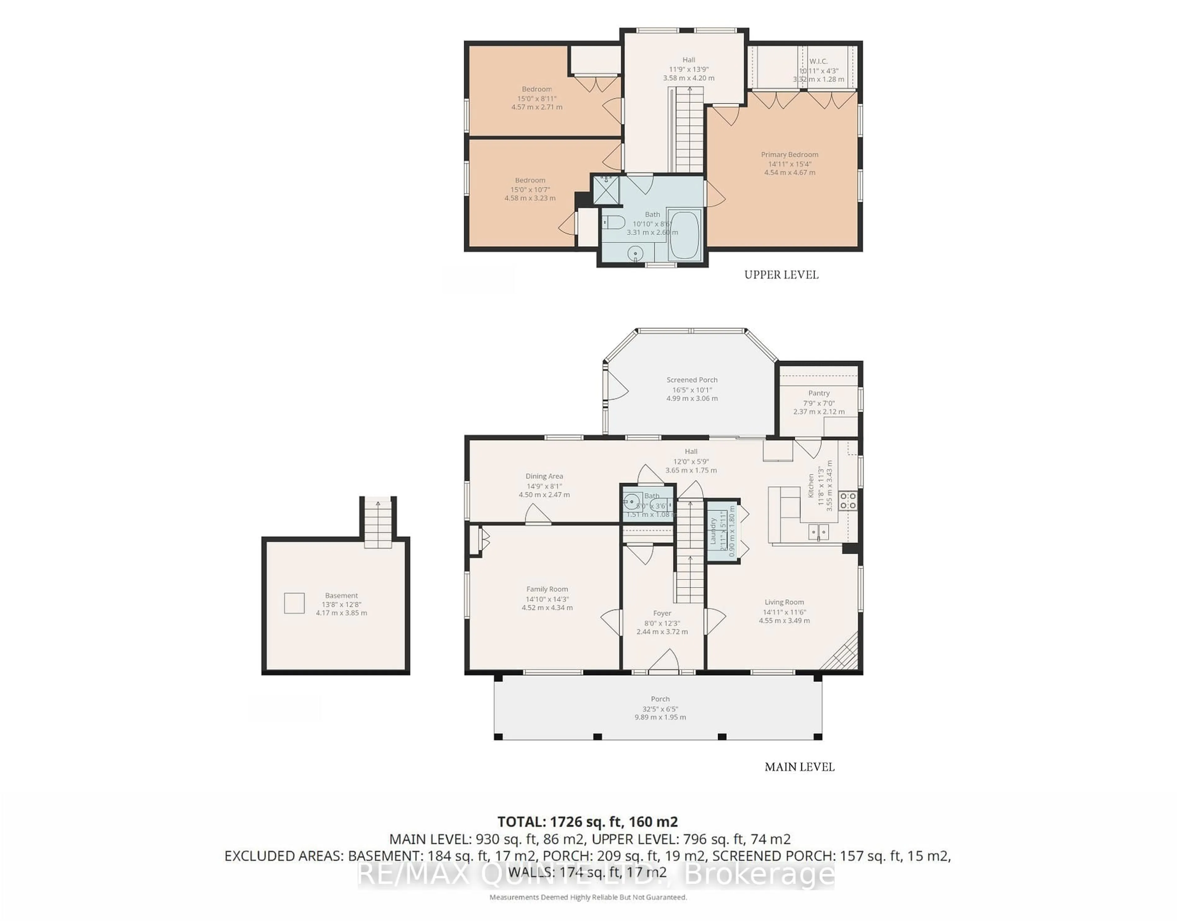Floor plan for 15 Talbot St, Prince Edward County Ontario K0K 2T0