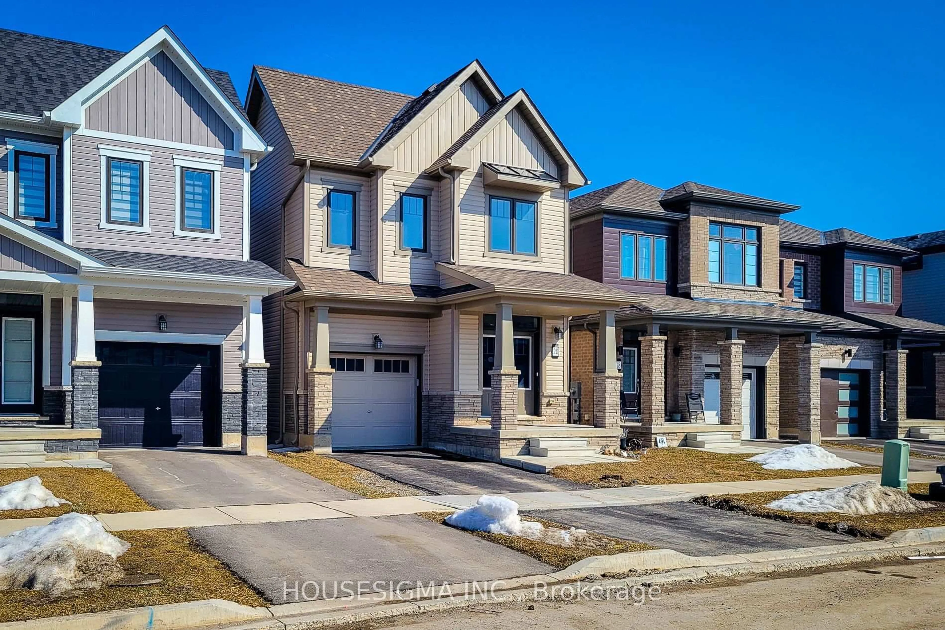 Home with brick exterior material, street for 20 Monteith Dr, Brantford Ontario N3T 0W6