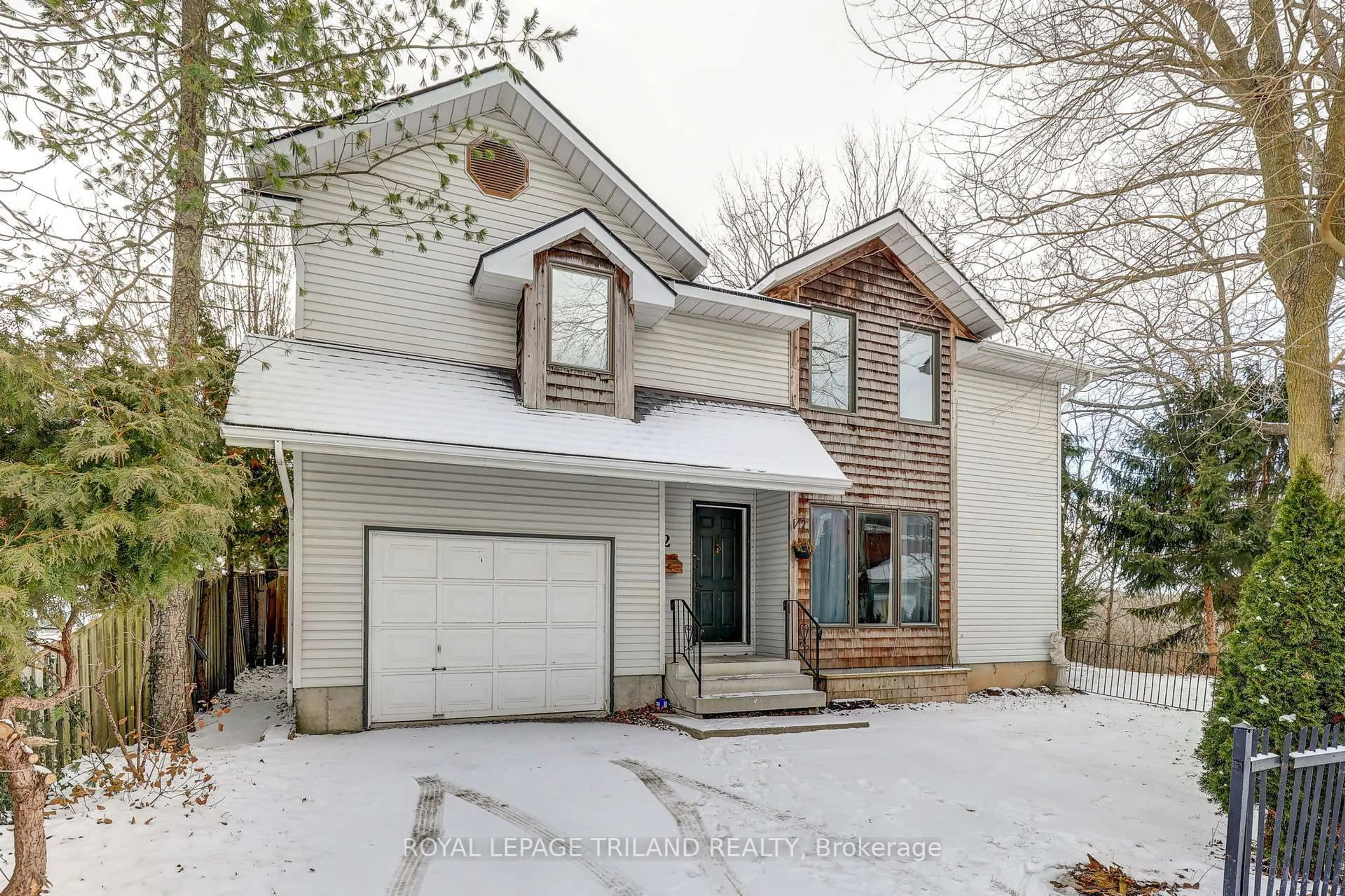 Home with brick exterior material, street for 2 Elysian St, St. Thomas Ontario N5P 4E7