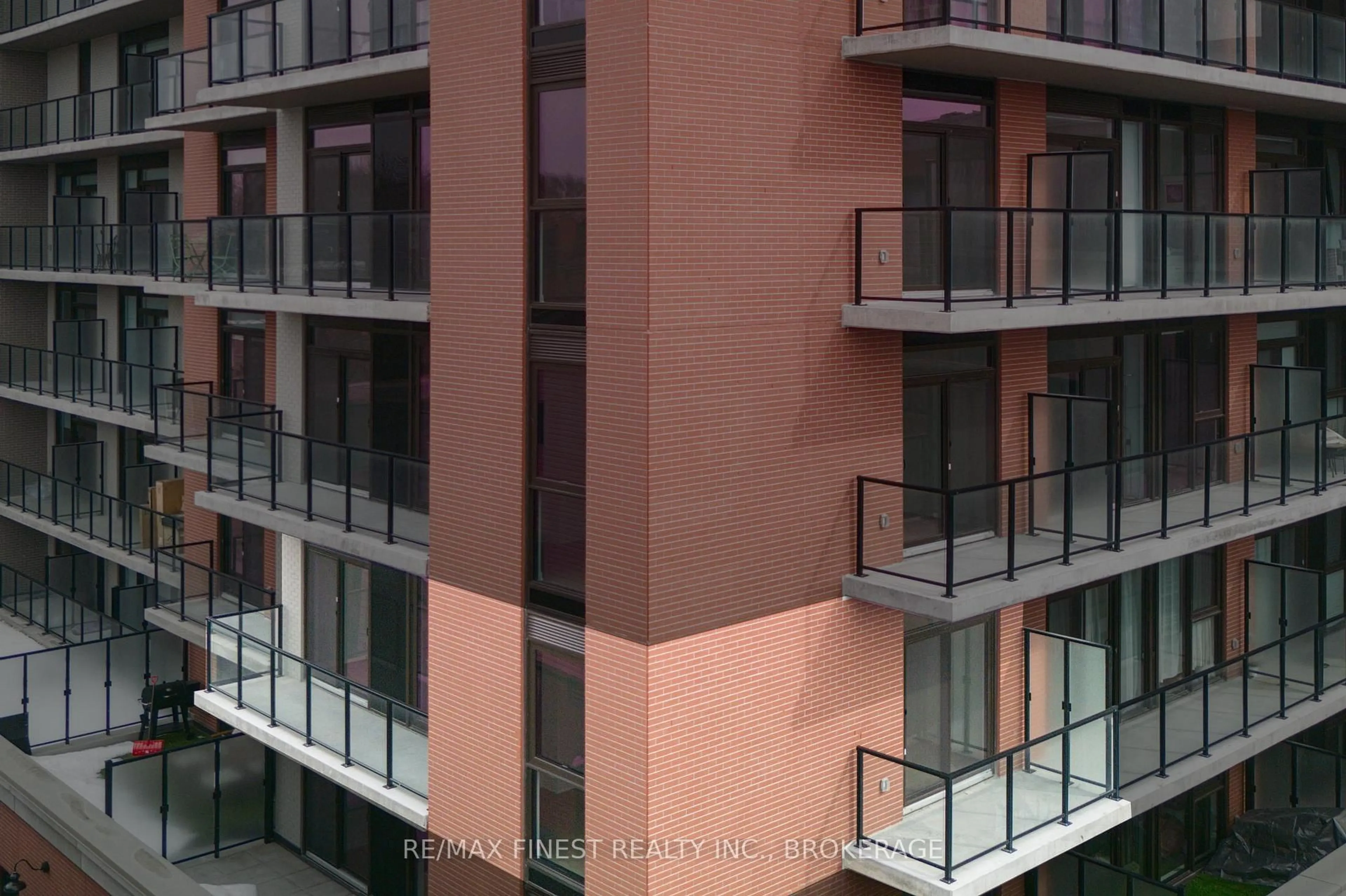 Balcony in the apartment, city buildings view from balcony for 223 Princess St #314, Kingston Ontario K7L 1B3