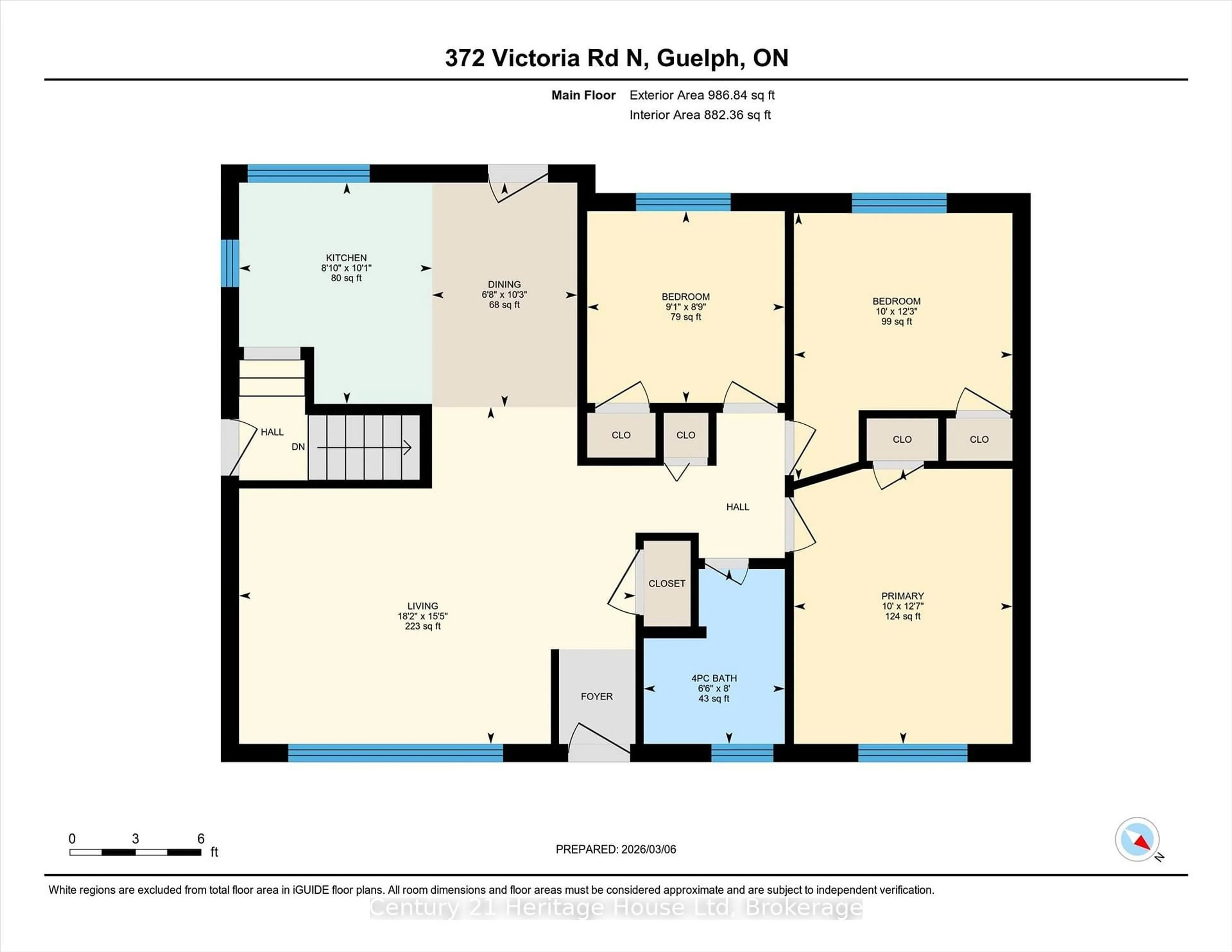 Floor plan for 372 Victoria Rd, Guelph Ontario N1E 5J7