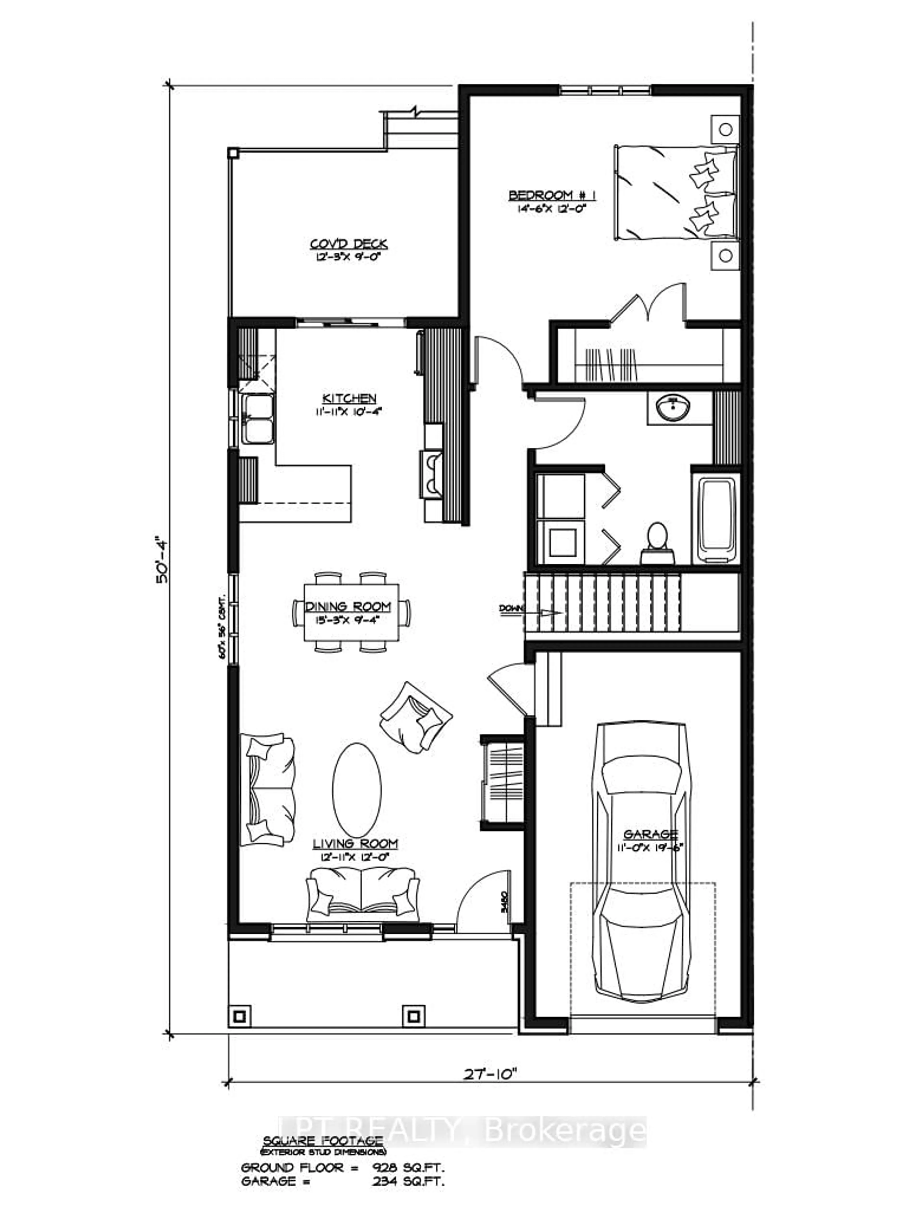Floor plan for 965 Katia St, The Nation Ontario K0A 2M0