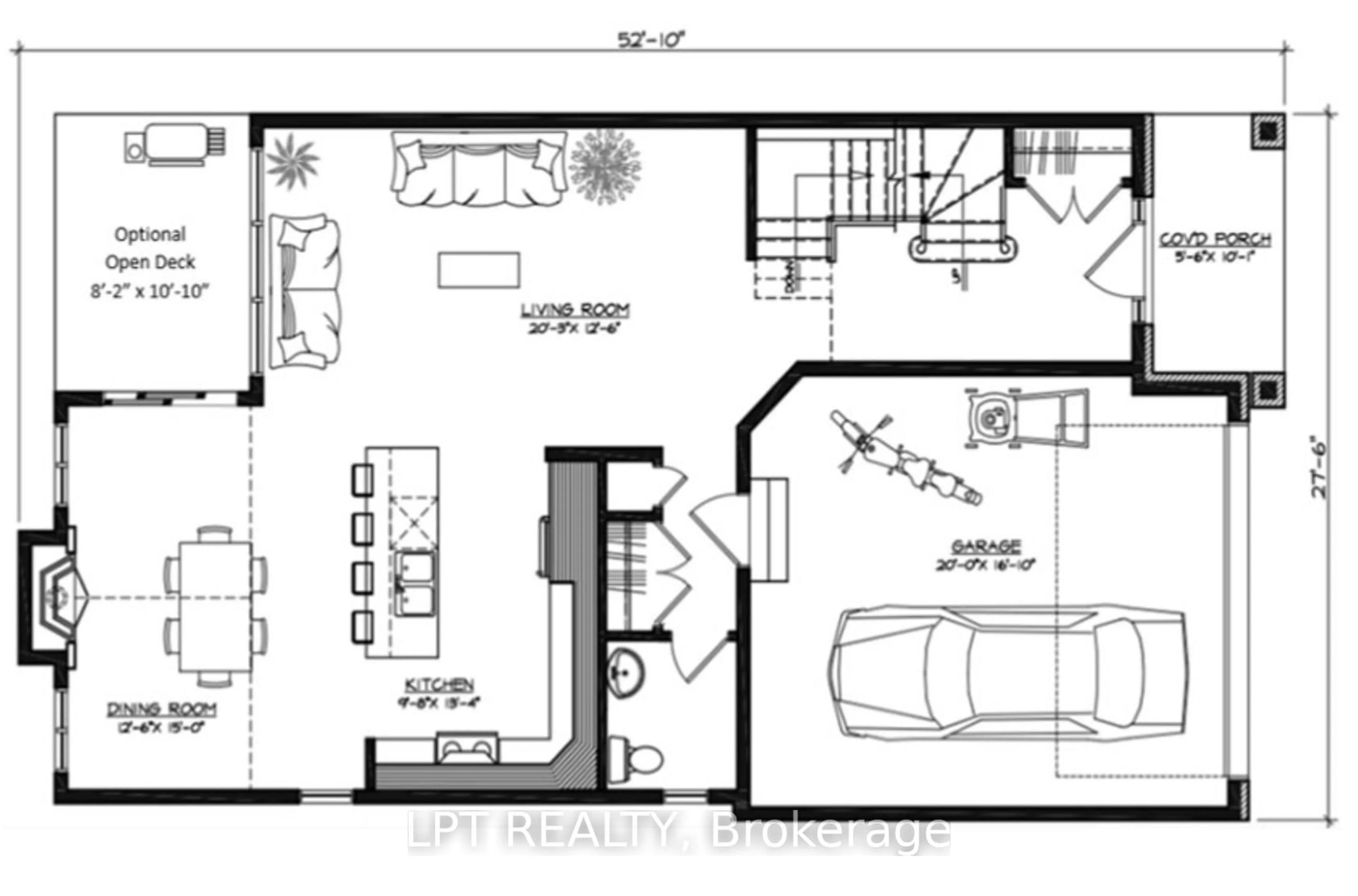 Floor plan for 72 Chateauguay St, Russell Ontario K0A 1W0
