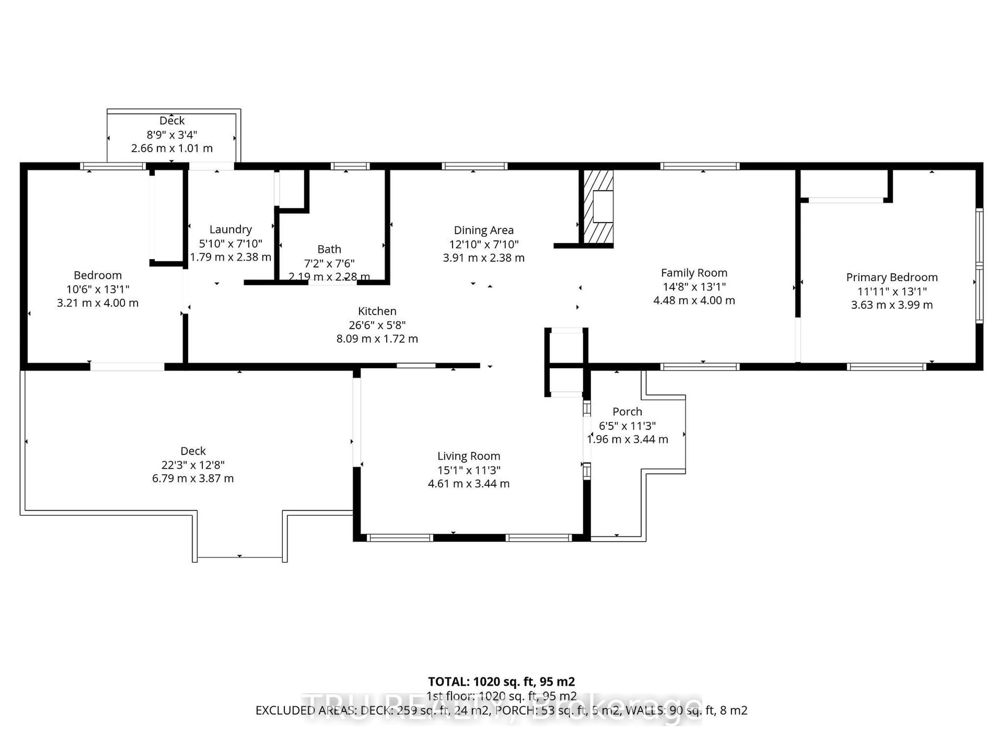 Floor plan for 19 Maplewood Ave, Carleton Place Ontario K7C 3P1