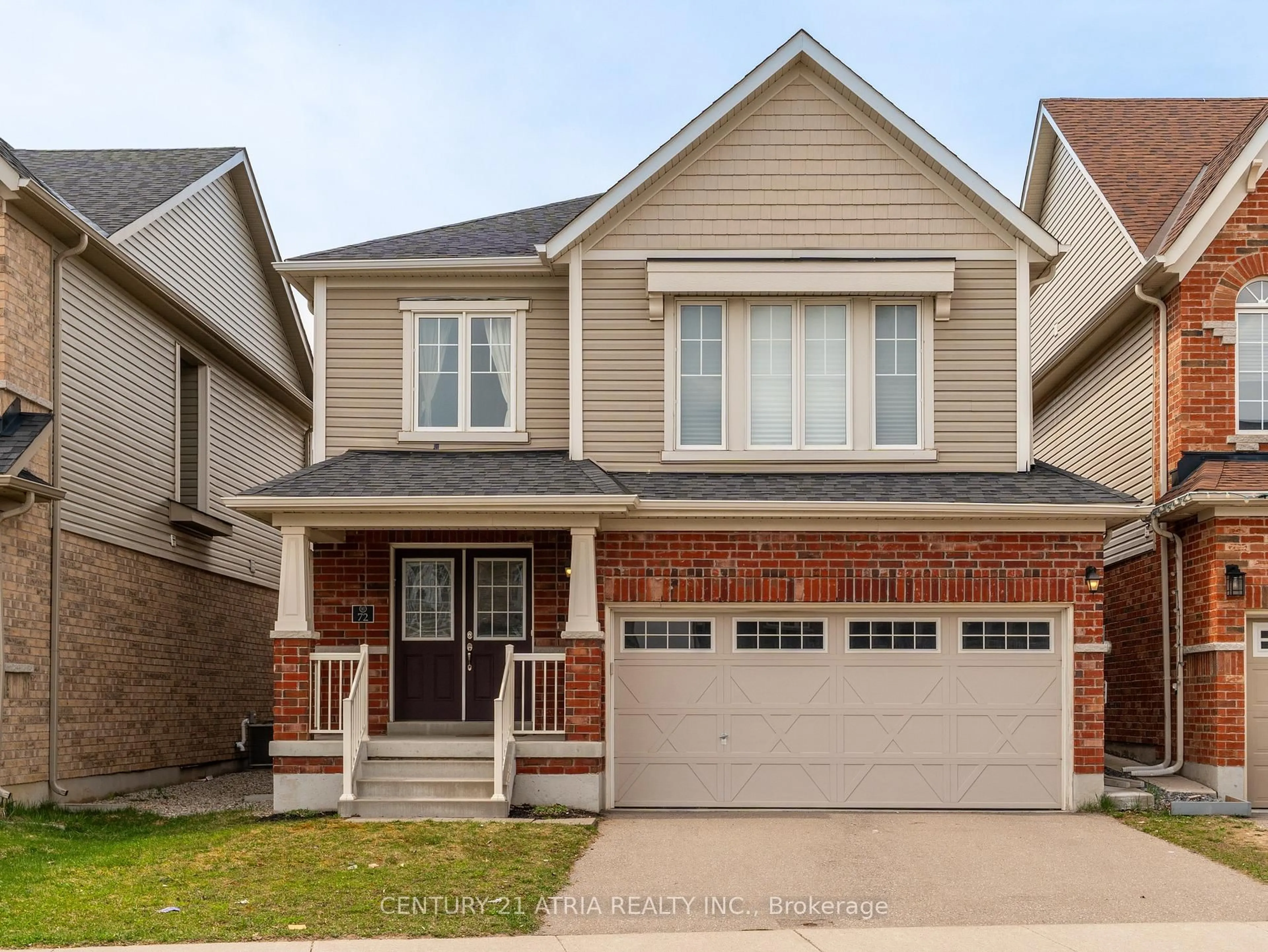 Home with brick exterior material, street for 72 Duckworth Rd, Cambridge Ontario N3H 0B9