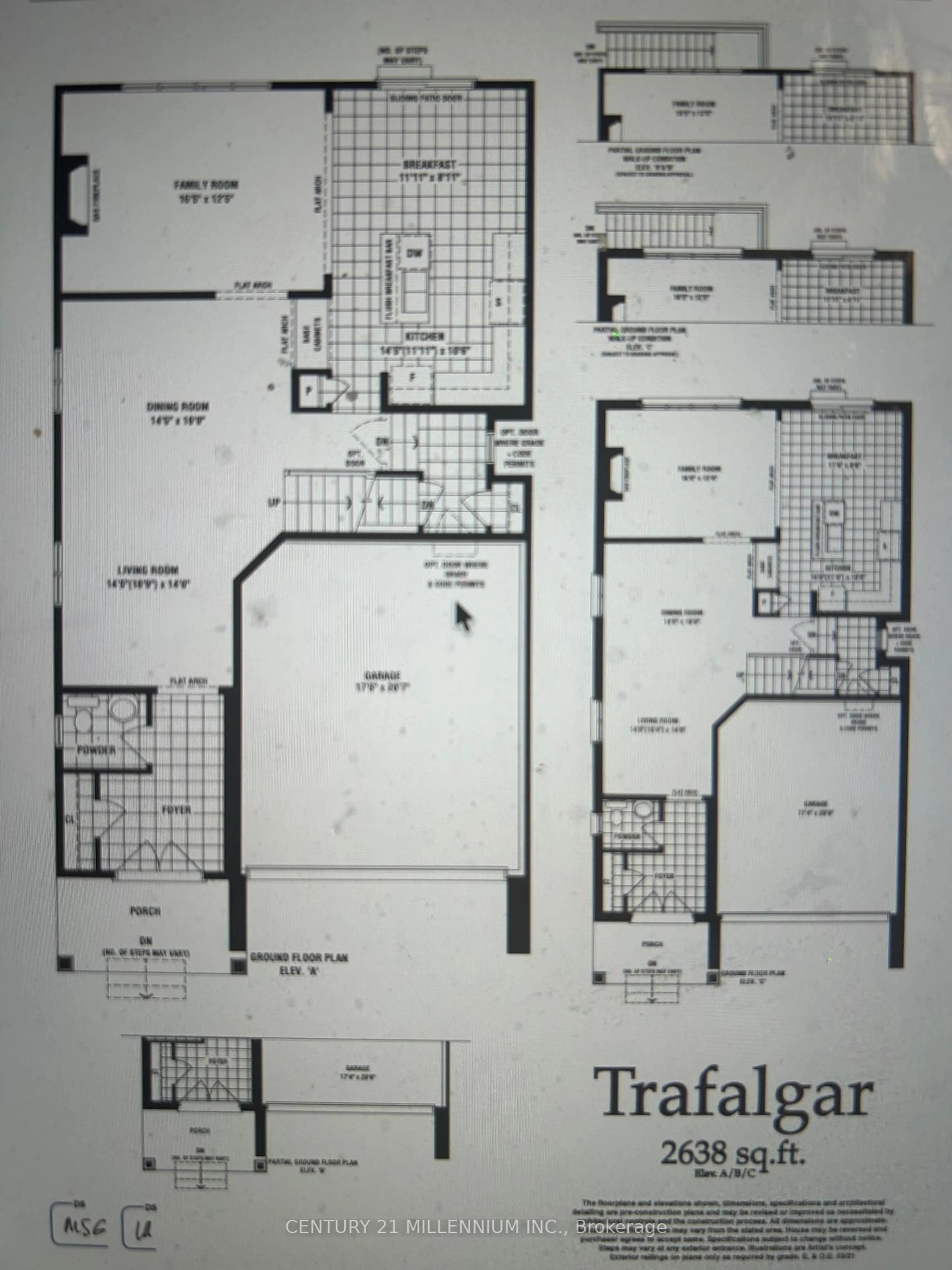 Floor plan for 464 Black Cherry Cres, Shelburne Ontario L9V 3Y7