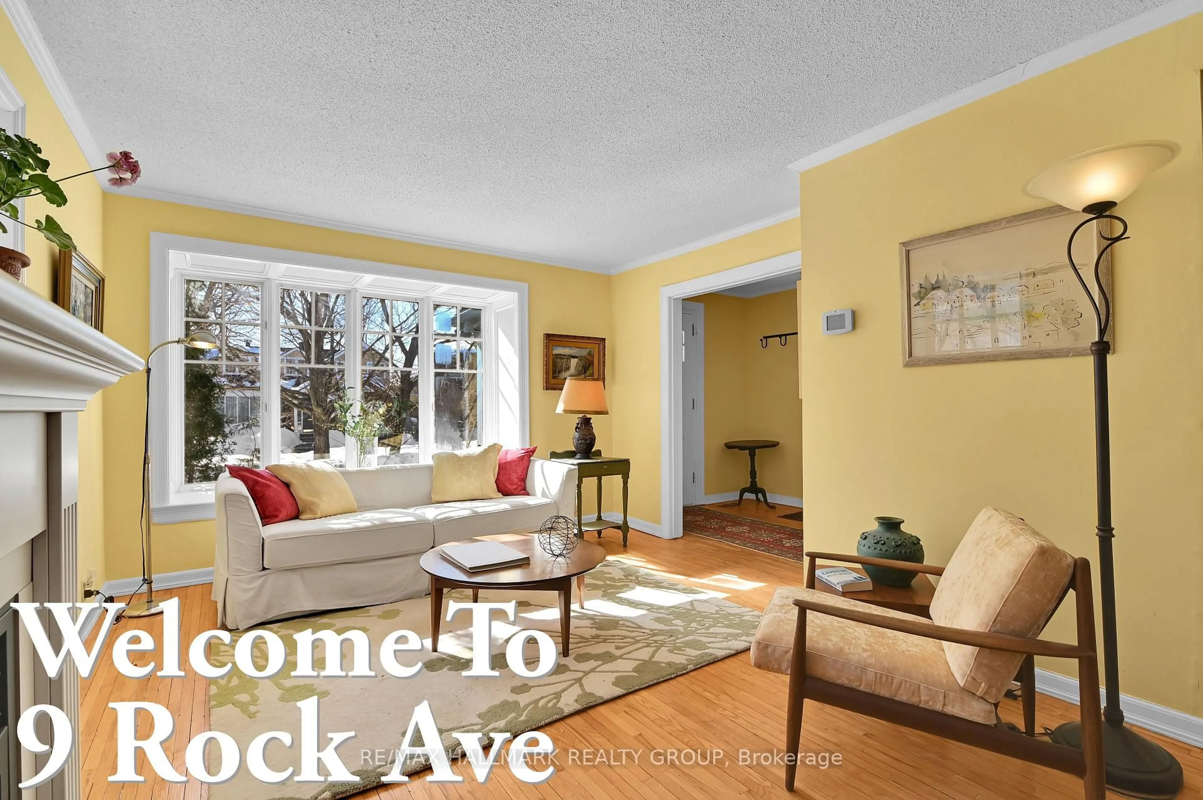 Living room with furniture, unknown for 9 Rock Ave, Ottawa Ontario K1M 1A5