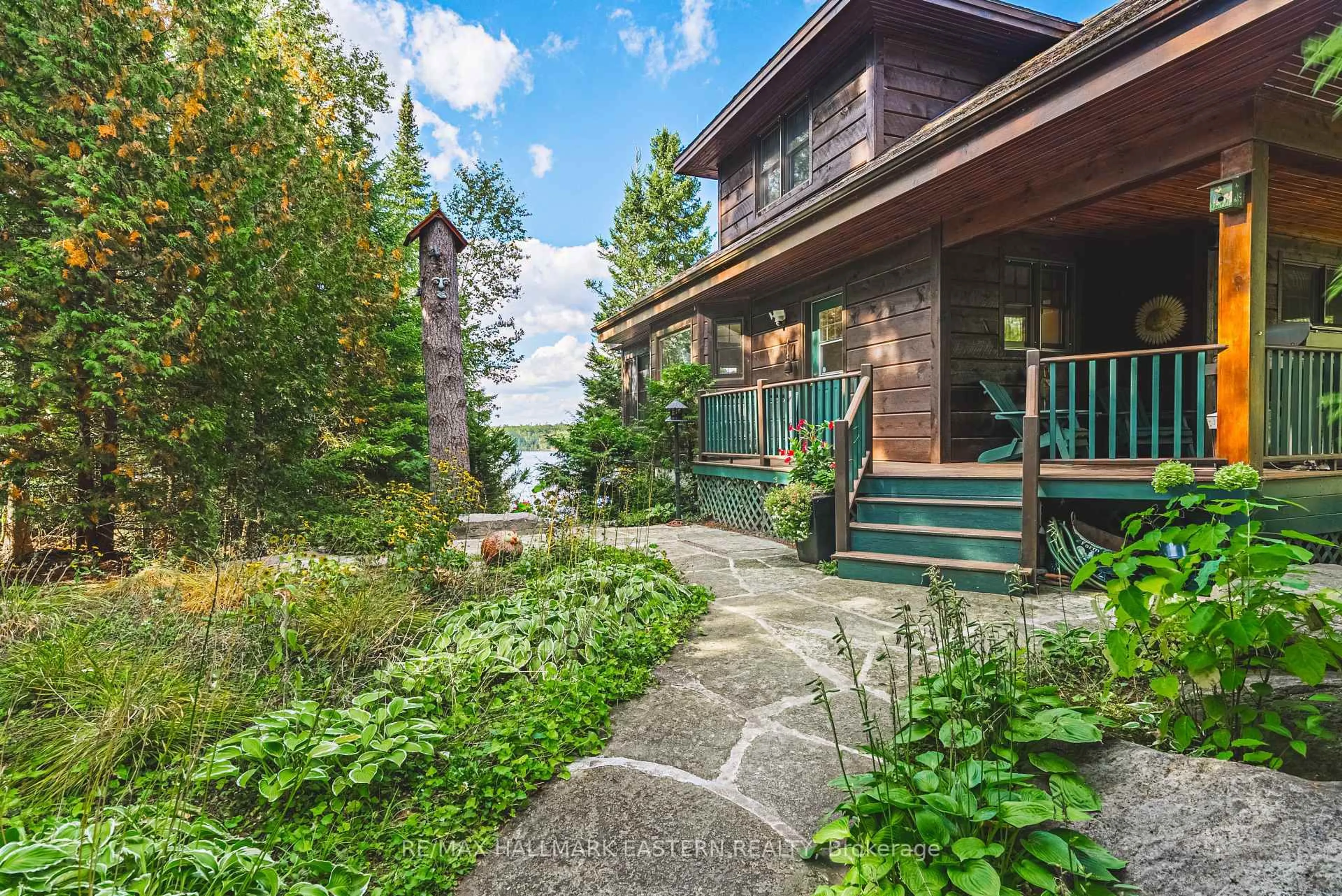 Patio, water/lake/river/ocean view for 538 Rishor Ave, Douro-Dummer Ontario K0L 2H0