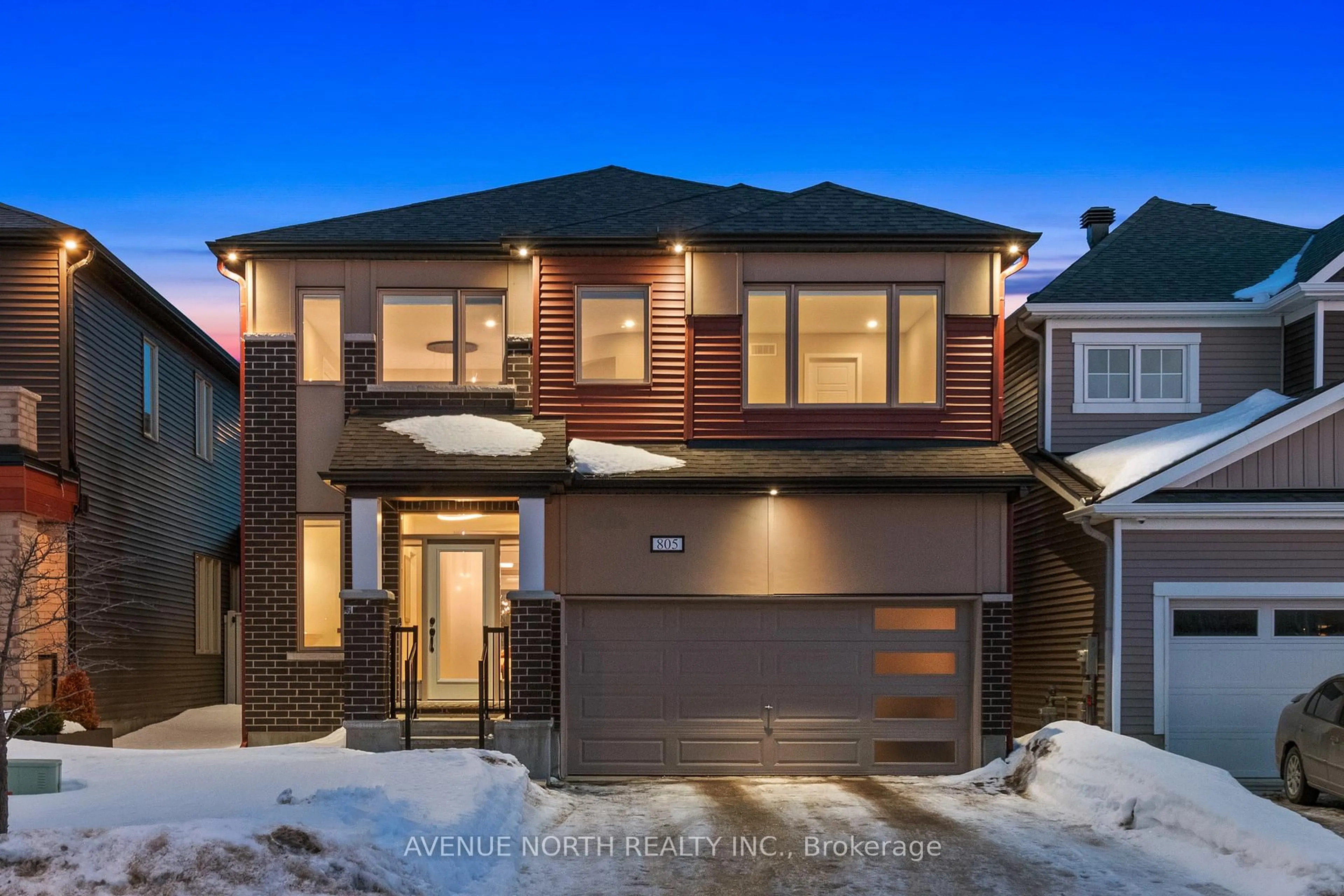 Home with brick exterior material, street for 805 Henslows Circ, Orleans Ontario K4A 5H6