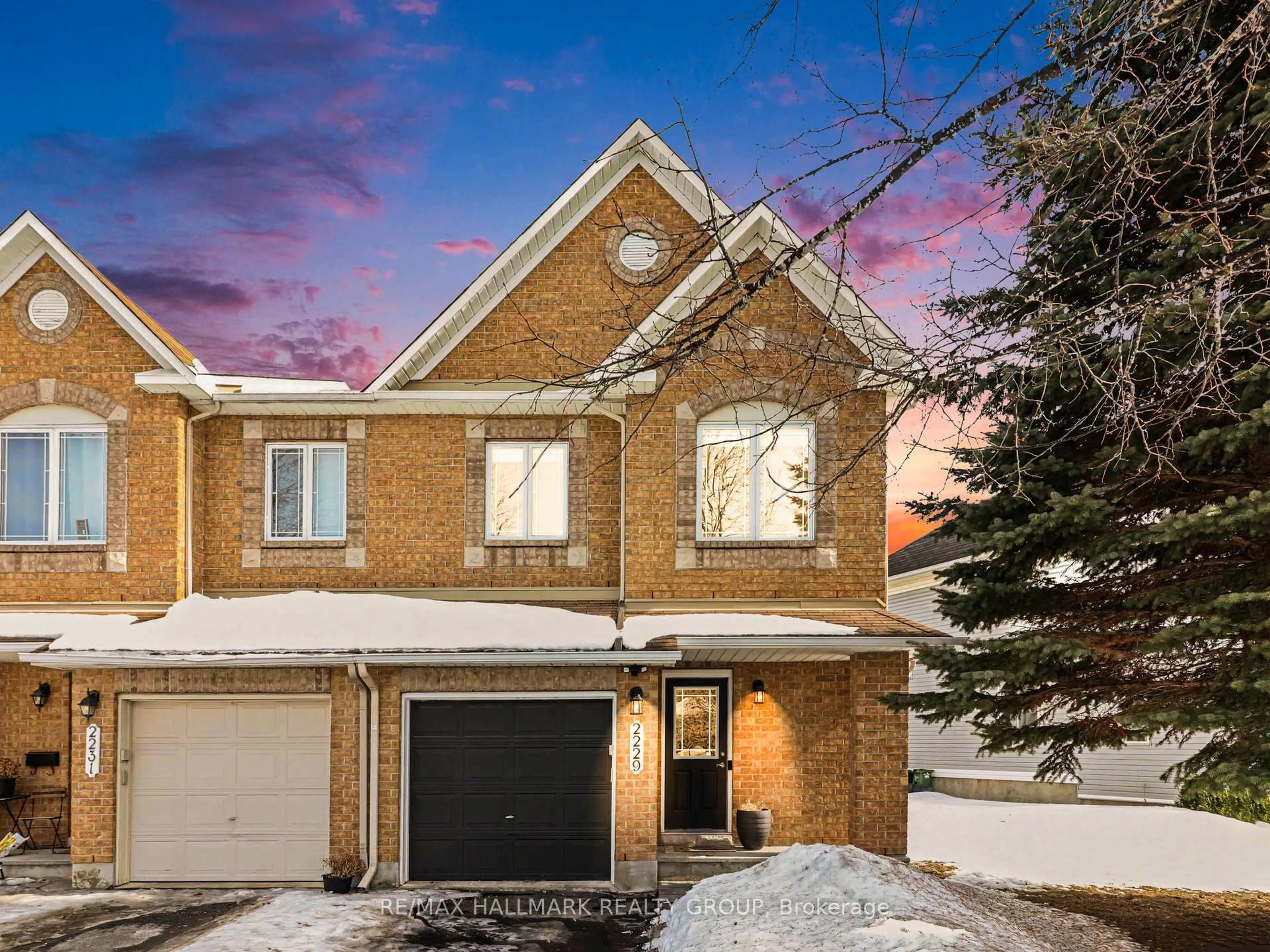 Home with brick exterior material, street for 2229 Brockstone Cres, Ottawa Ontario K4A 4V5