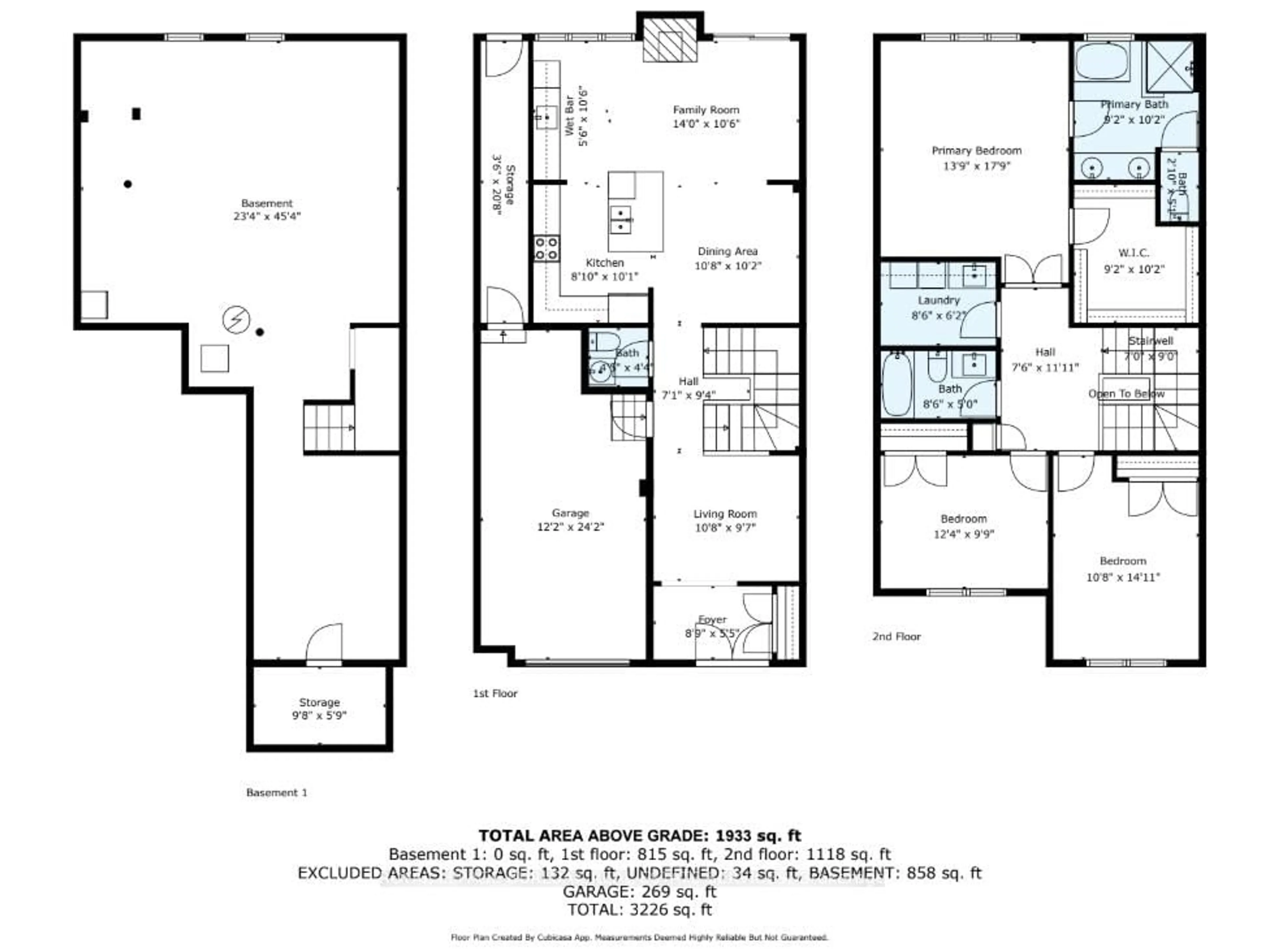 Floor plan for 36 Heming Tr, Hamilton Ontario L9K 0J8