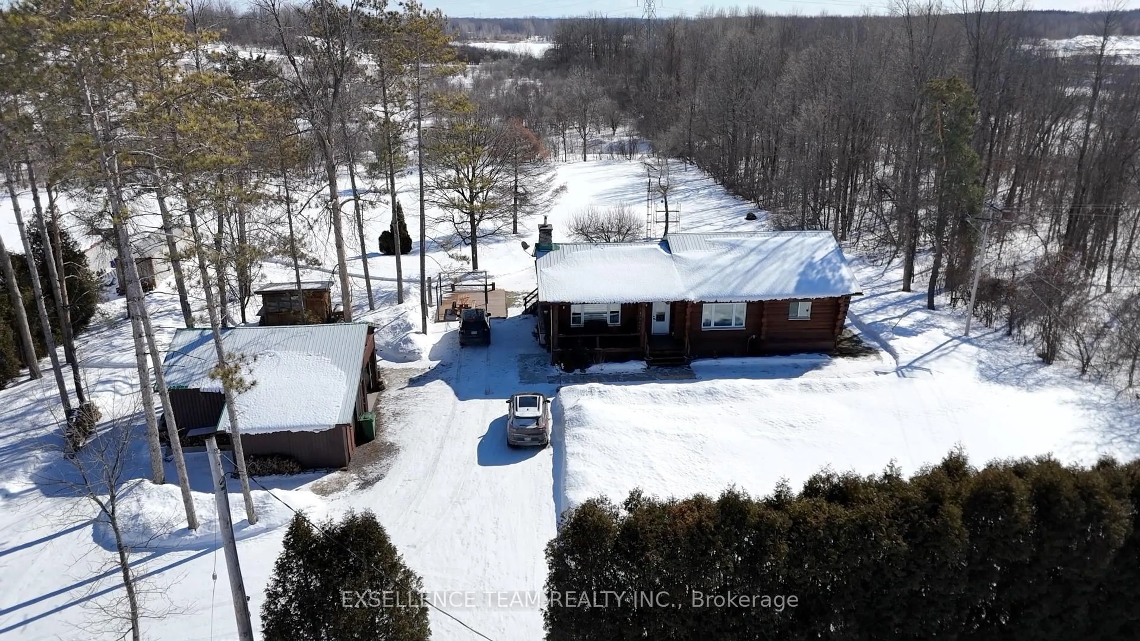 A pic from outside/outdoor area/front of a property/back of a property/a pic from drone, unknown for 16696 ATCHISON RD Rd, South Stormont Ontario K0C 1P0