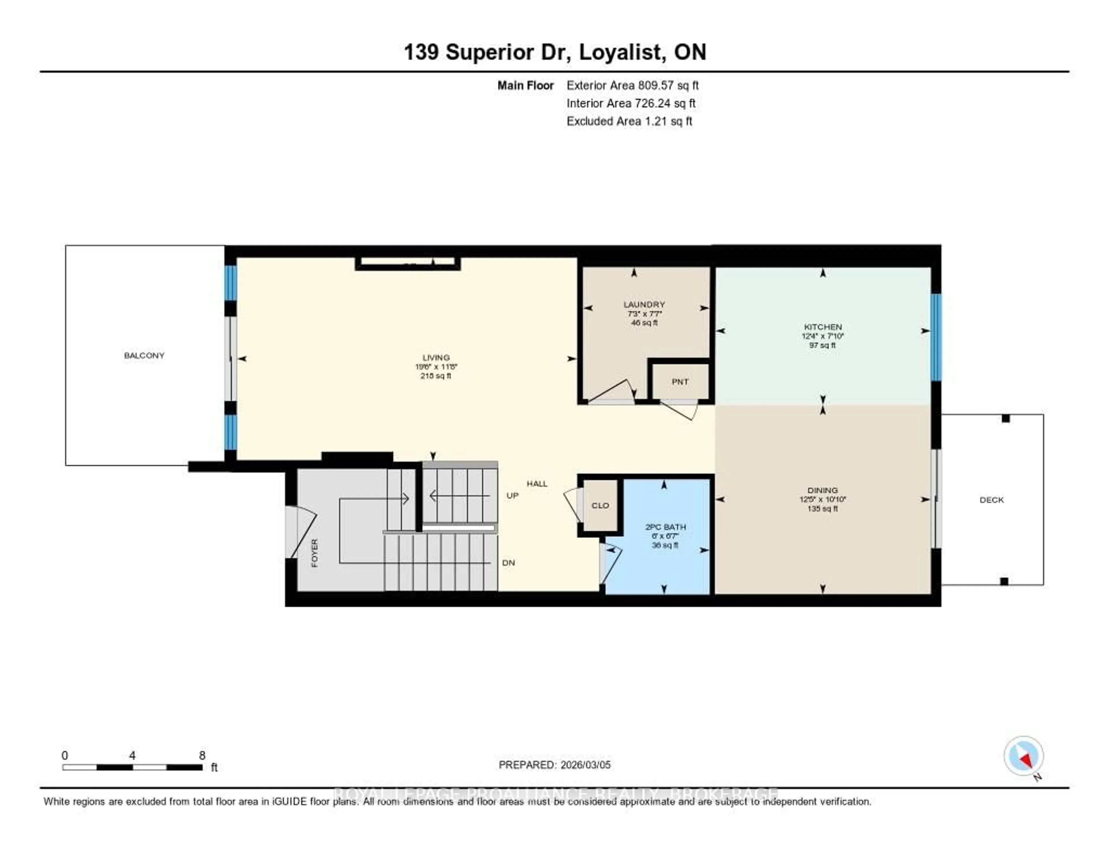 Floor plan for 139 Superior Dr, Loyalist Ontario K7N 0E5