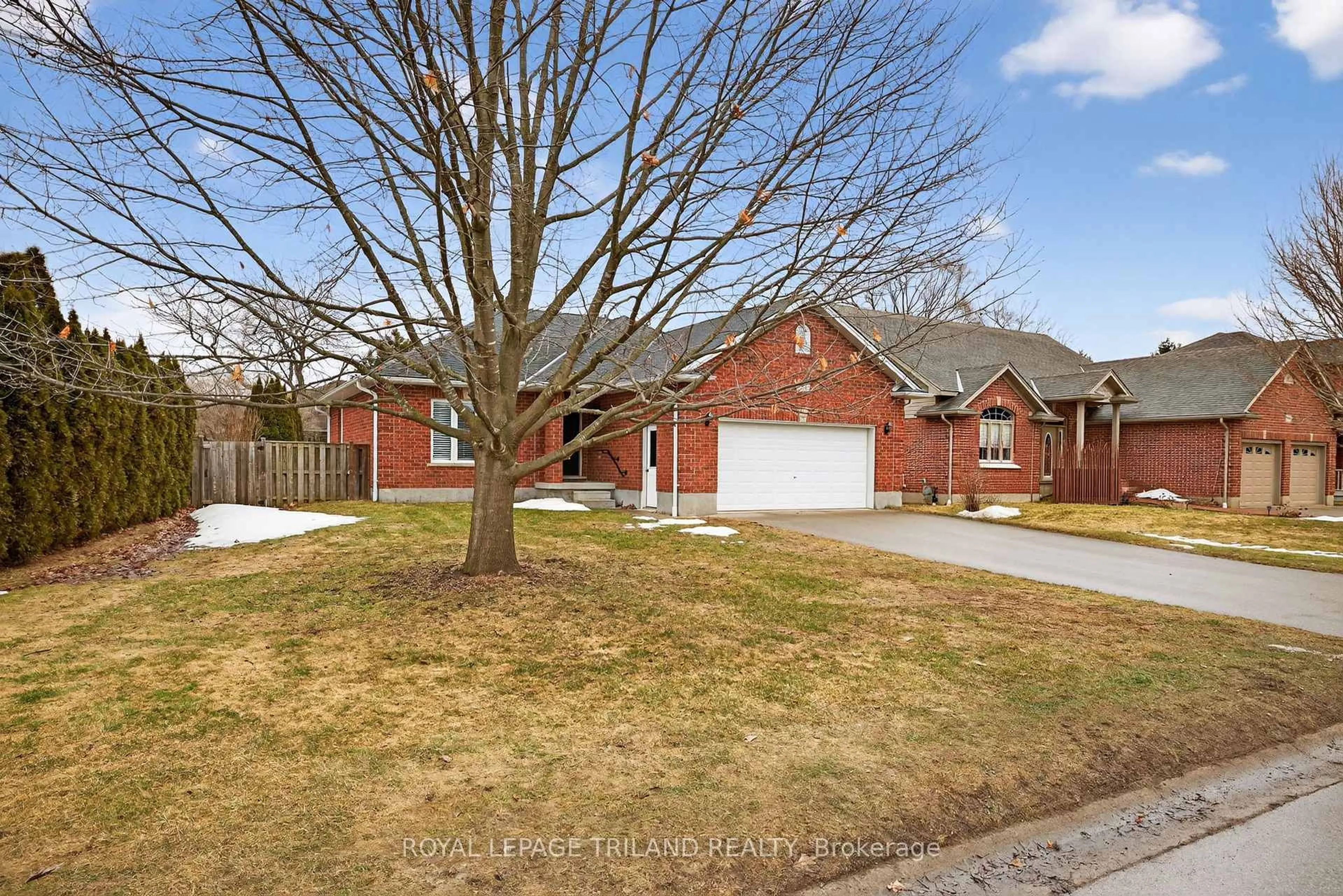 Home with brick exterior material, street for 214 Mitchell Crt, Thames Centre Ontario N0L 1G3