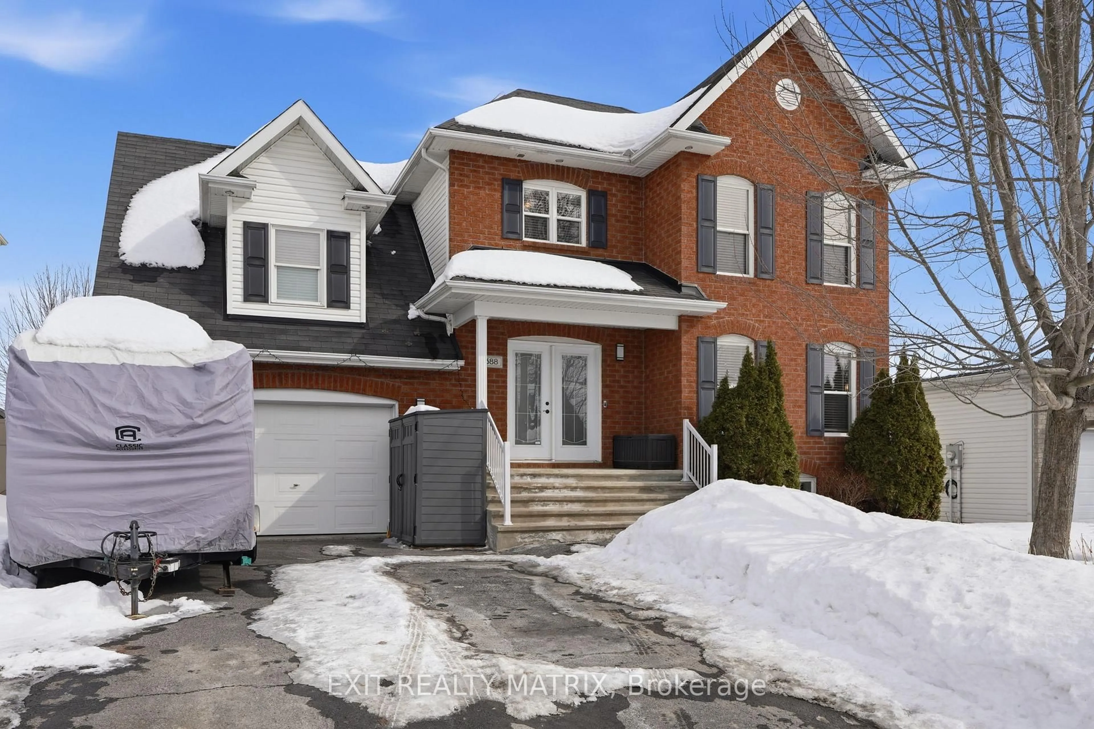 Home with brick exterior material, street for 388 Quartz Ave, Clarence-Rockland Ontario K4K 0C7