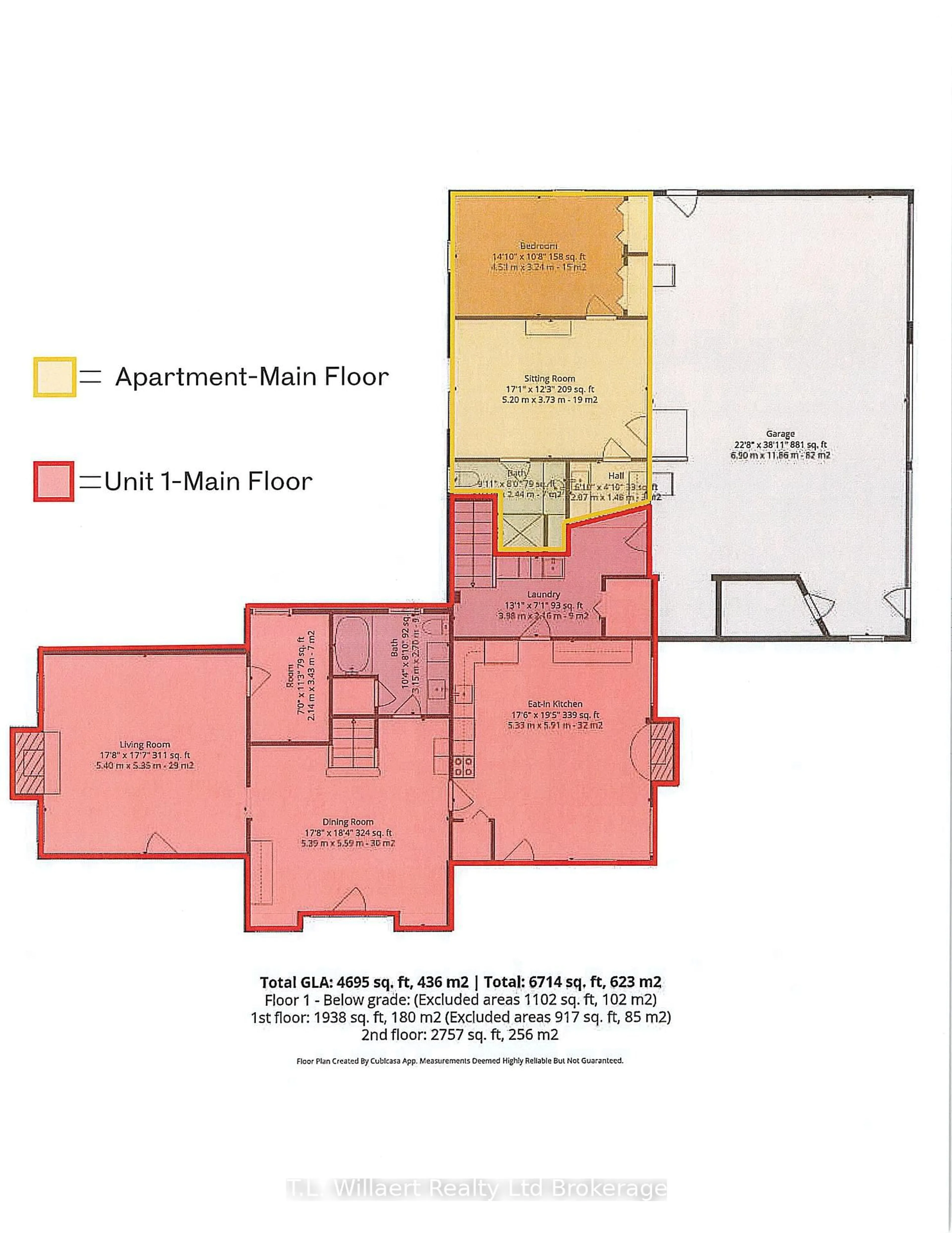 Floor plan for 312375 Dereham Line, South-West Oxford Ontario N4G 4G8