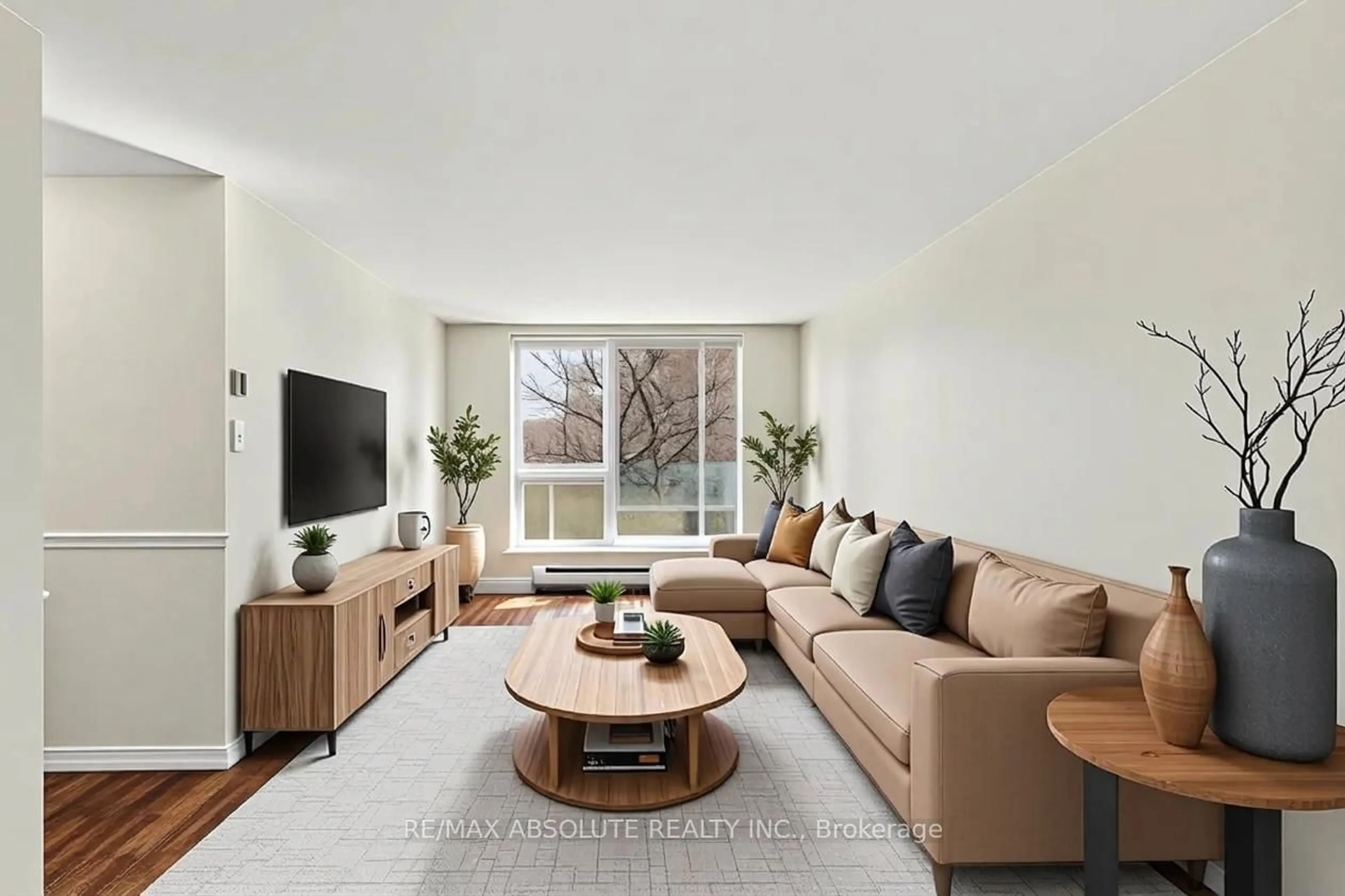 Living room with furniture, unknown for 1177 Belanger Ave #305, Ottawa Ontario K1H 8N7