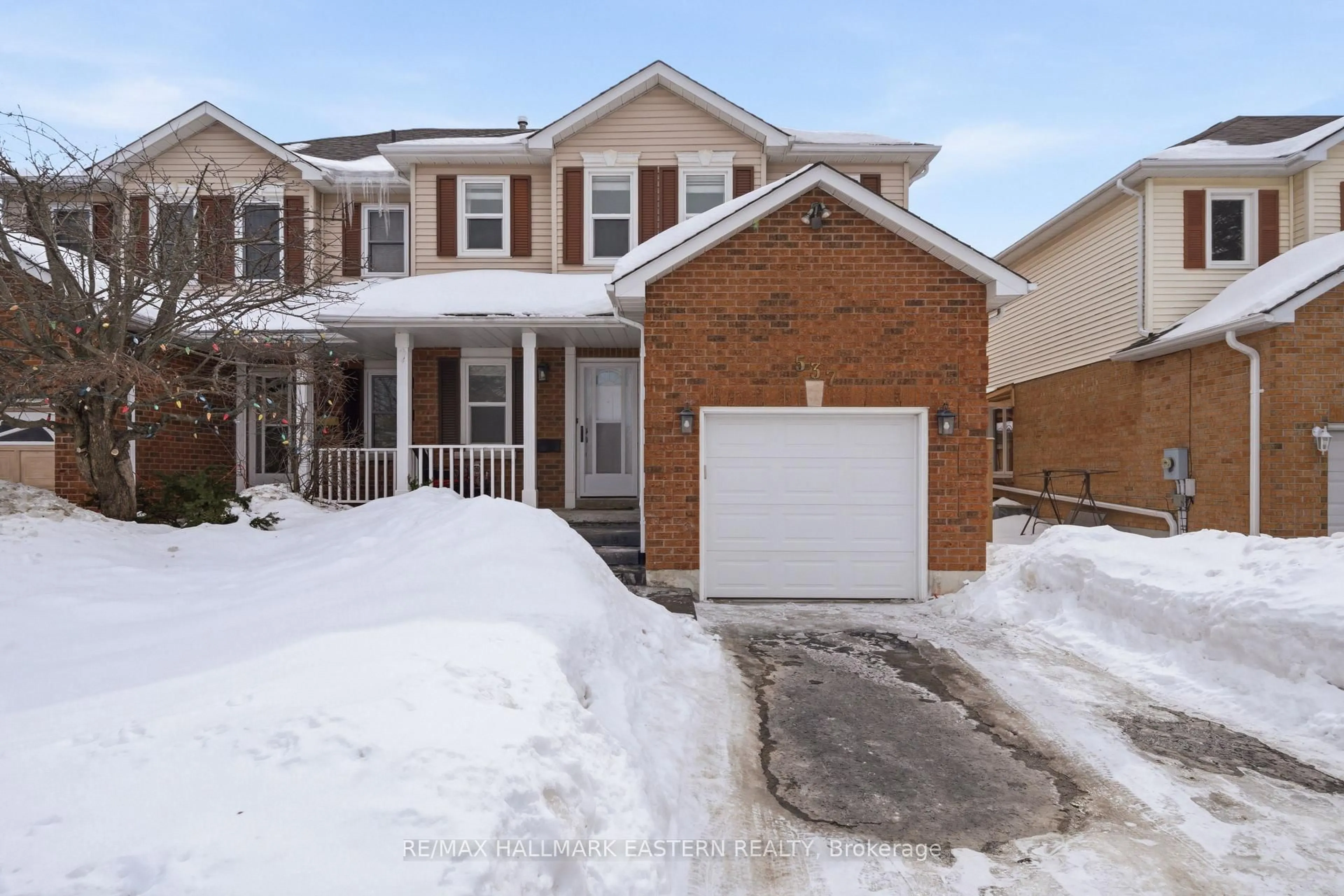 Home with brick exterior material, street for 537 Wilfred Dr, Peterborough Ontario K9K 2H1