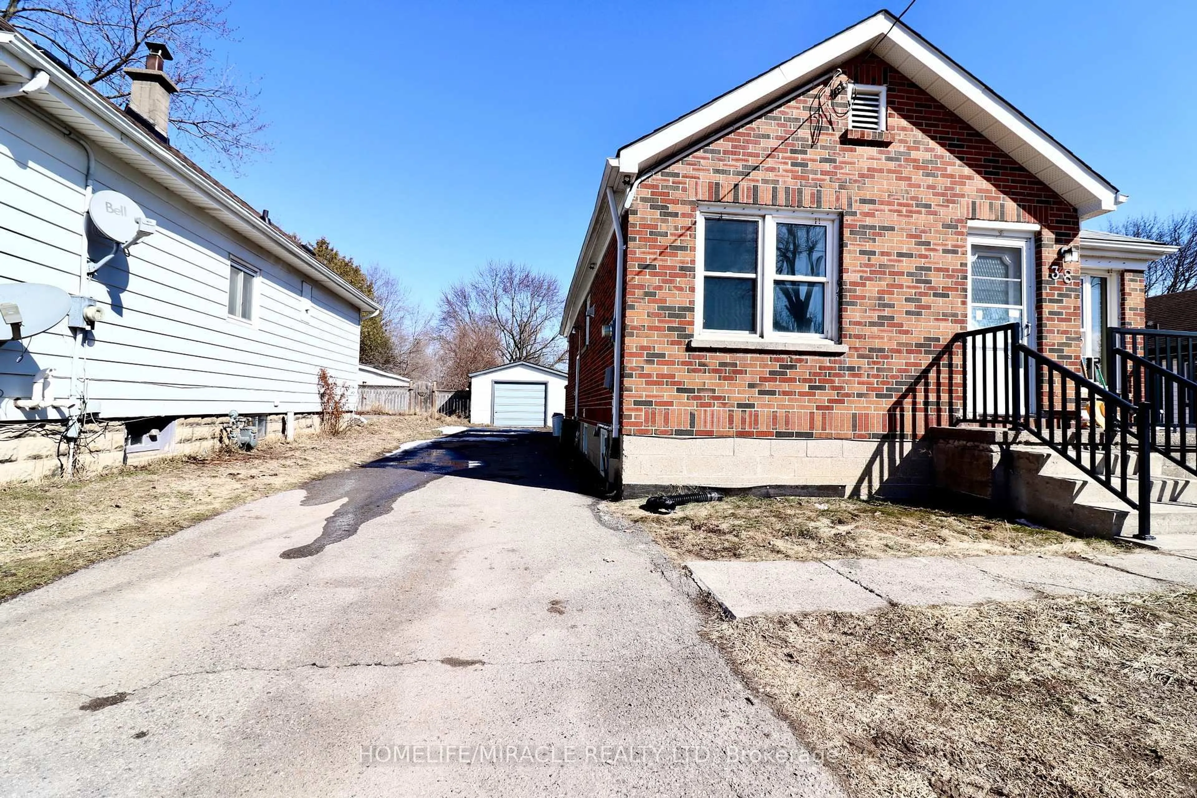 Home with brick exterior material, street for 38 Oliver St, London East Ontario N5Z 2E6