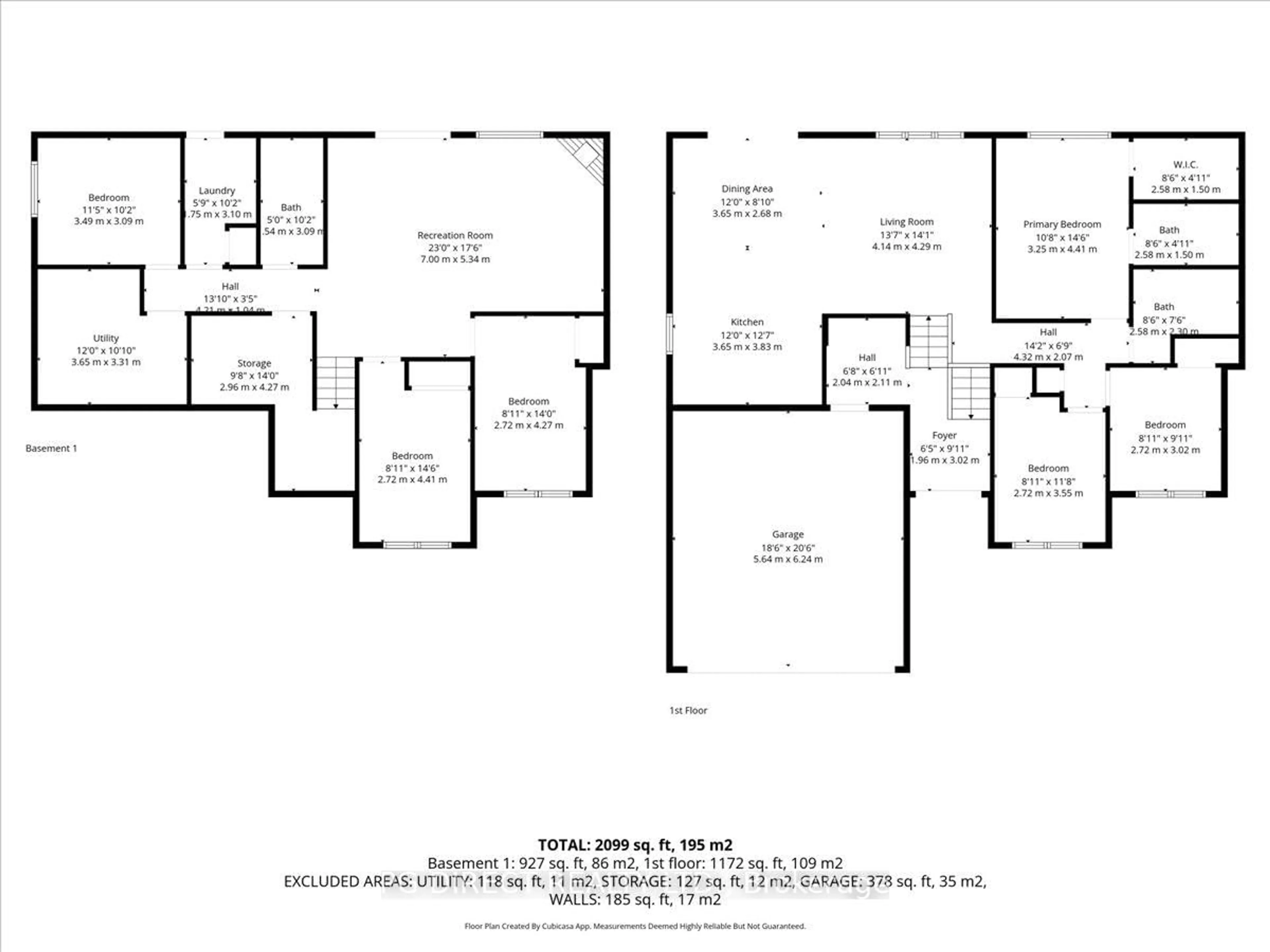 Floor plan for 15 Northview Lane, Quinte West Ontario K8V 6X6
