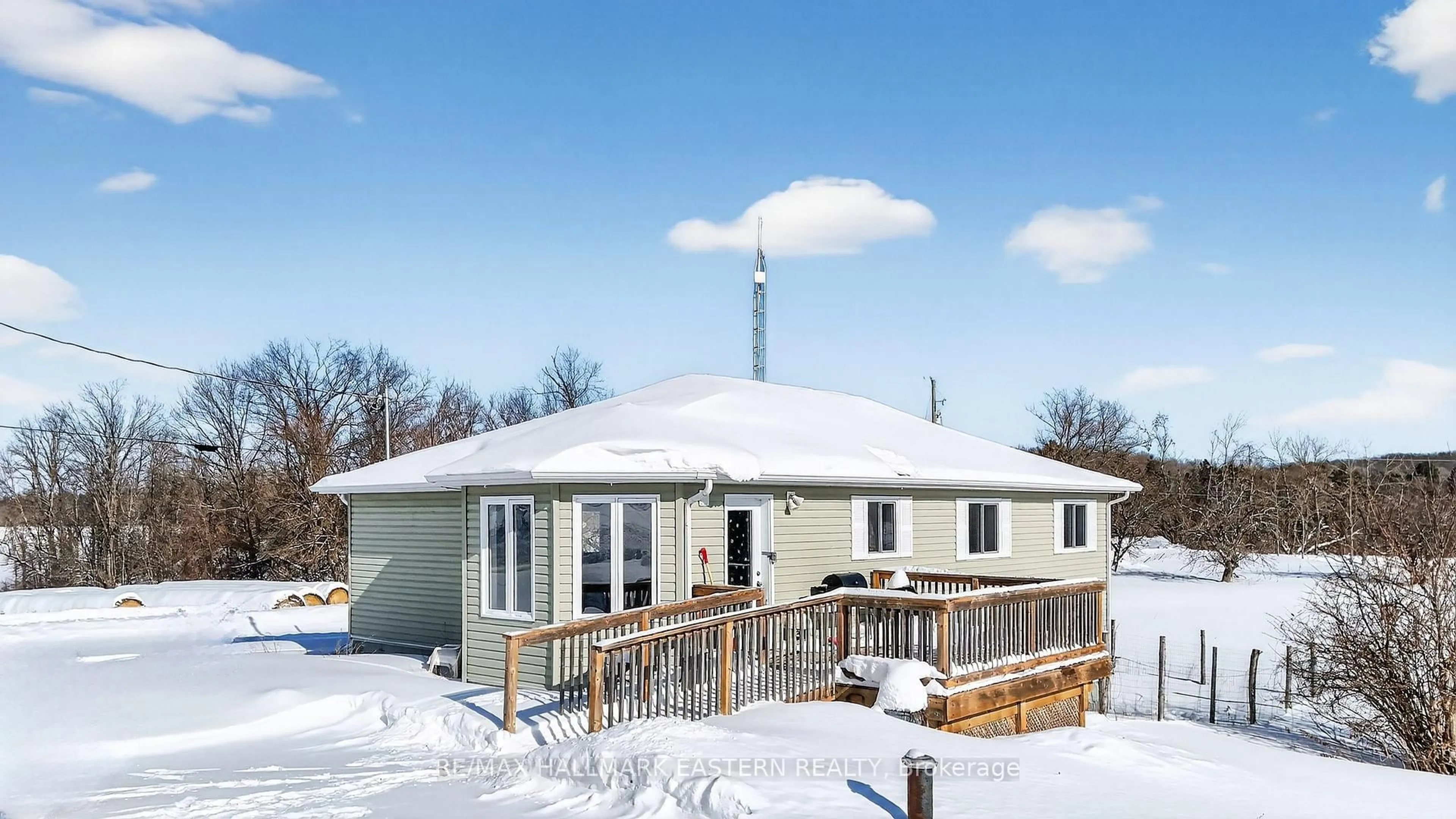 Home with vinyl exterior material, building for 12 Malone Quarry Rd, Limoges Ontario K0K 2M0