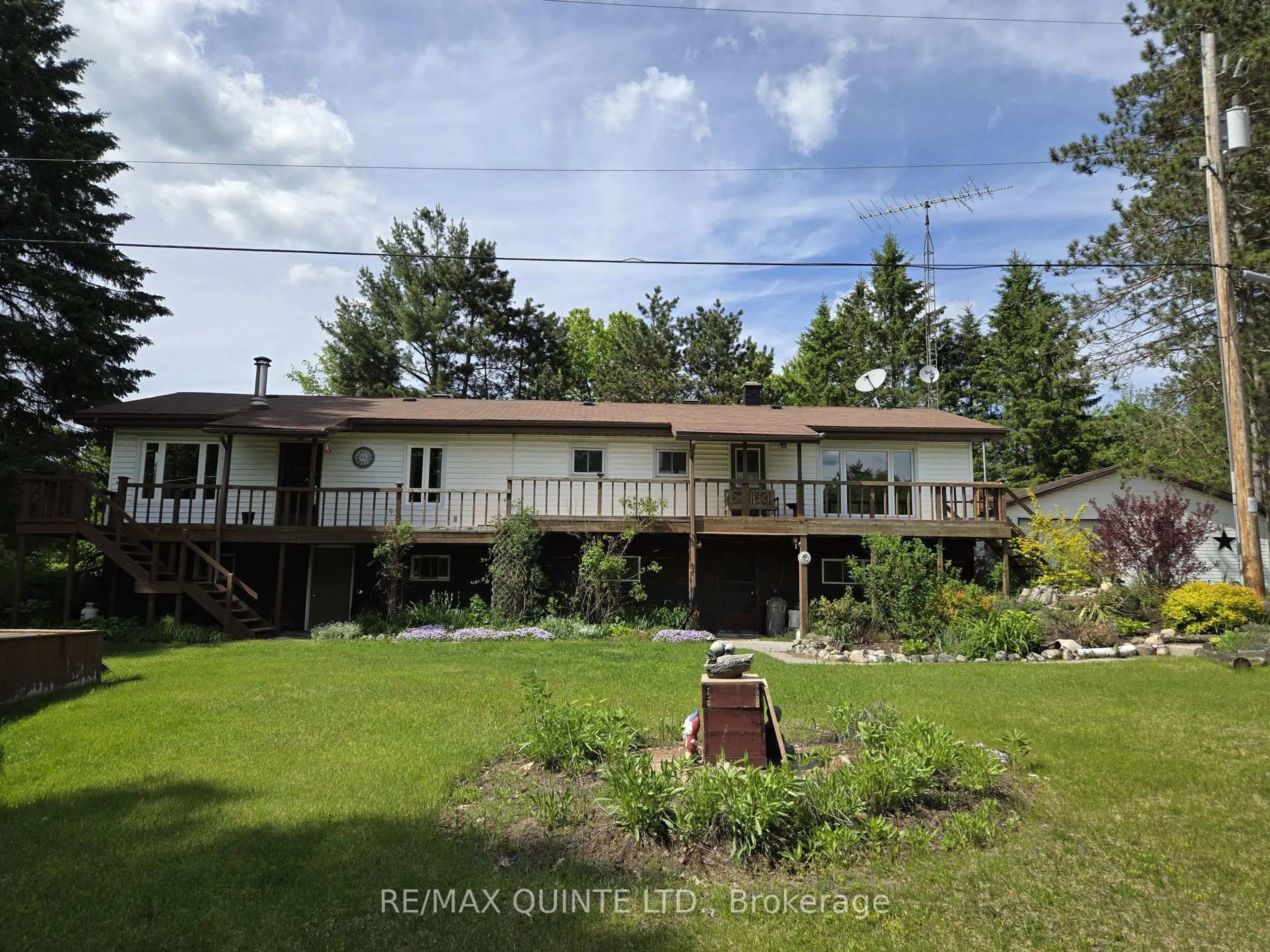 A pic from outside/outdoor area/front of a property/back of a property/a pic from drone, unknown for 690 Potter Settlement Rd, Tweed Ontario K0K 3J0