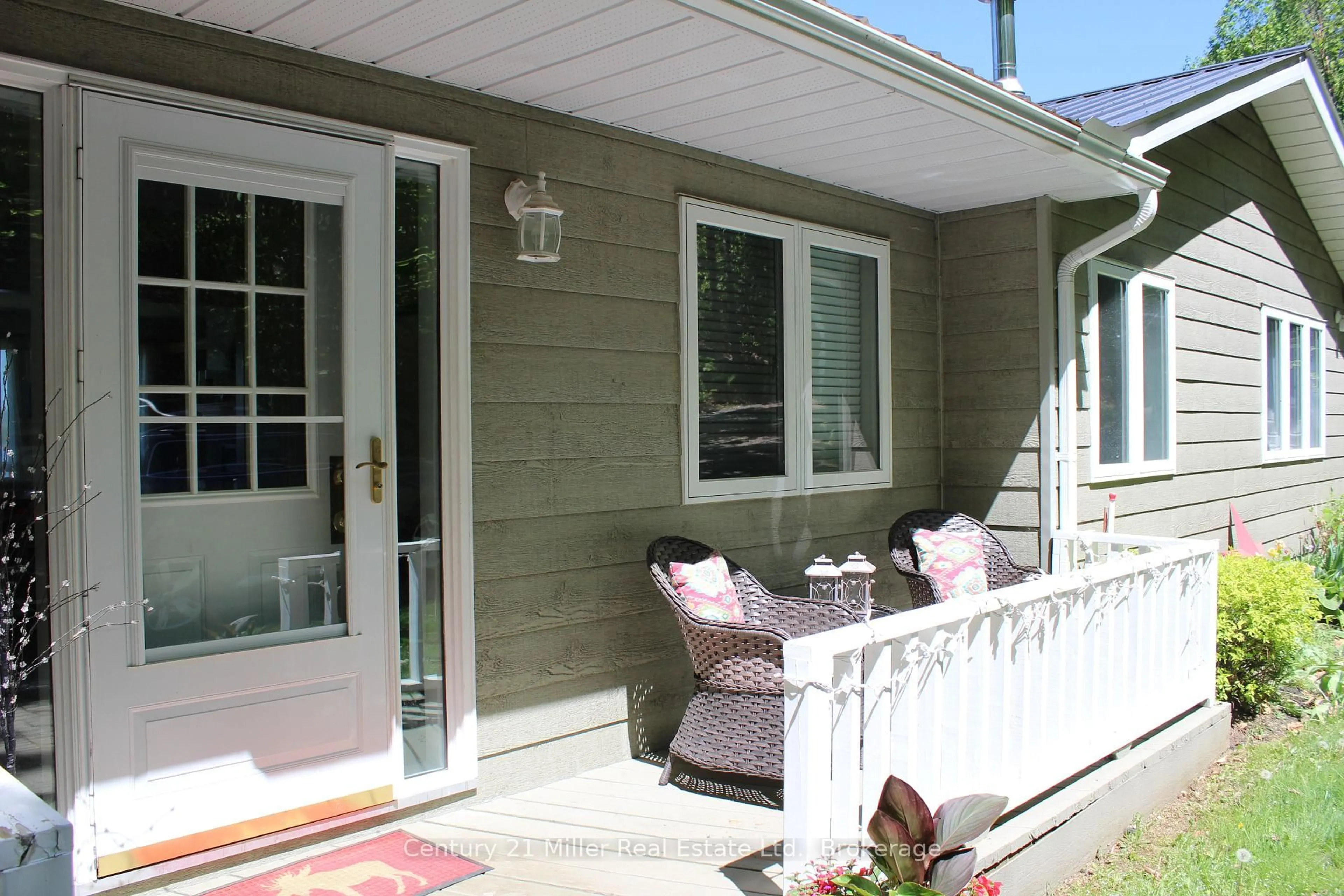 Patio, street for 994 Kamaniskeg Lake Rd, Combermere Ontario K0J 1L0