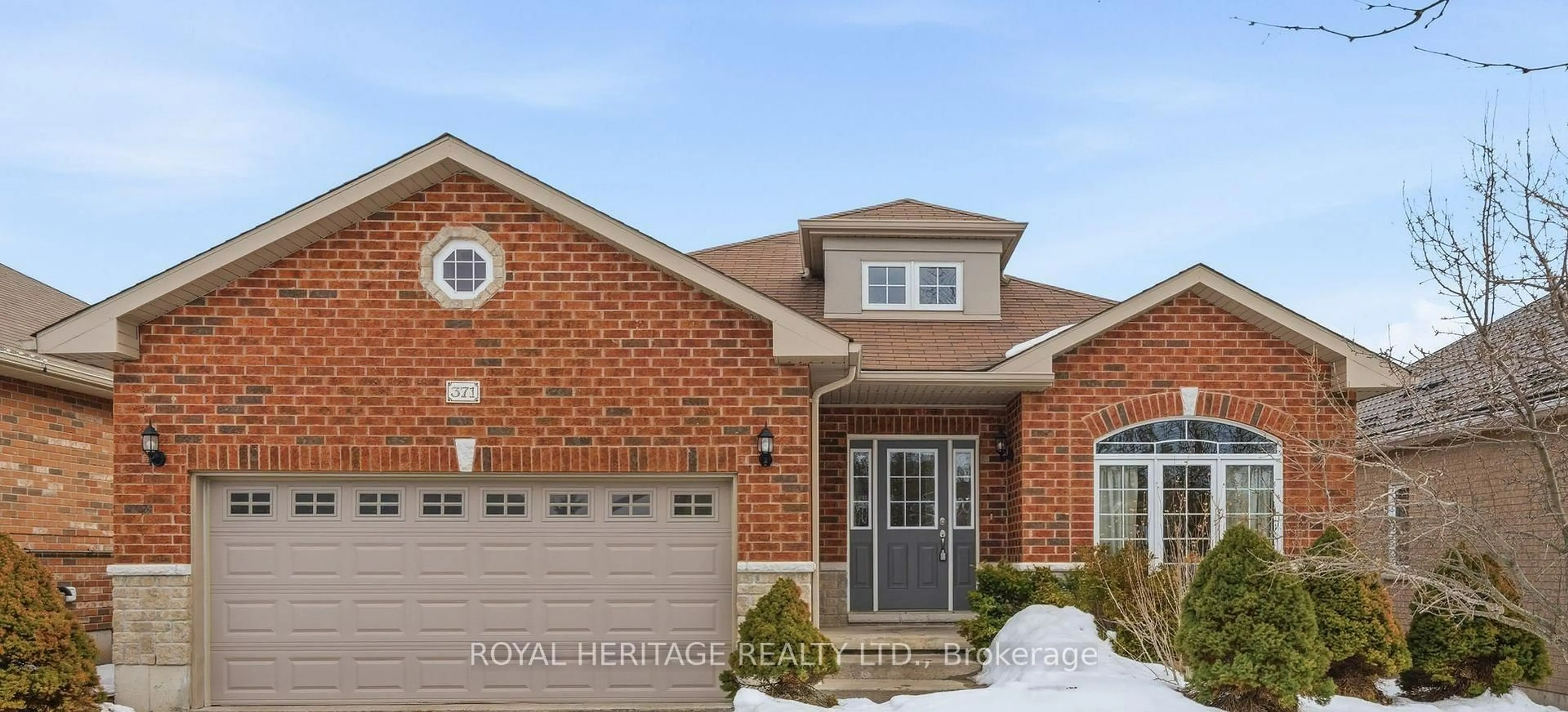 Home with brick exterior material, street for 371 Parkview Hills Dr, Cobourg Ontario K9A 5S6