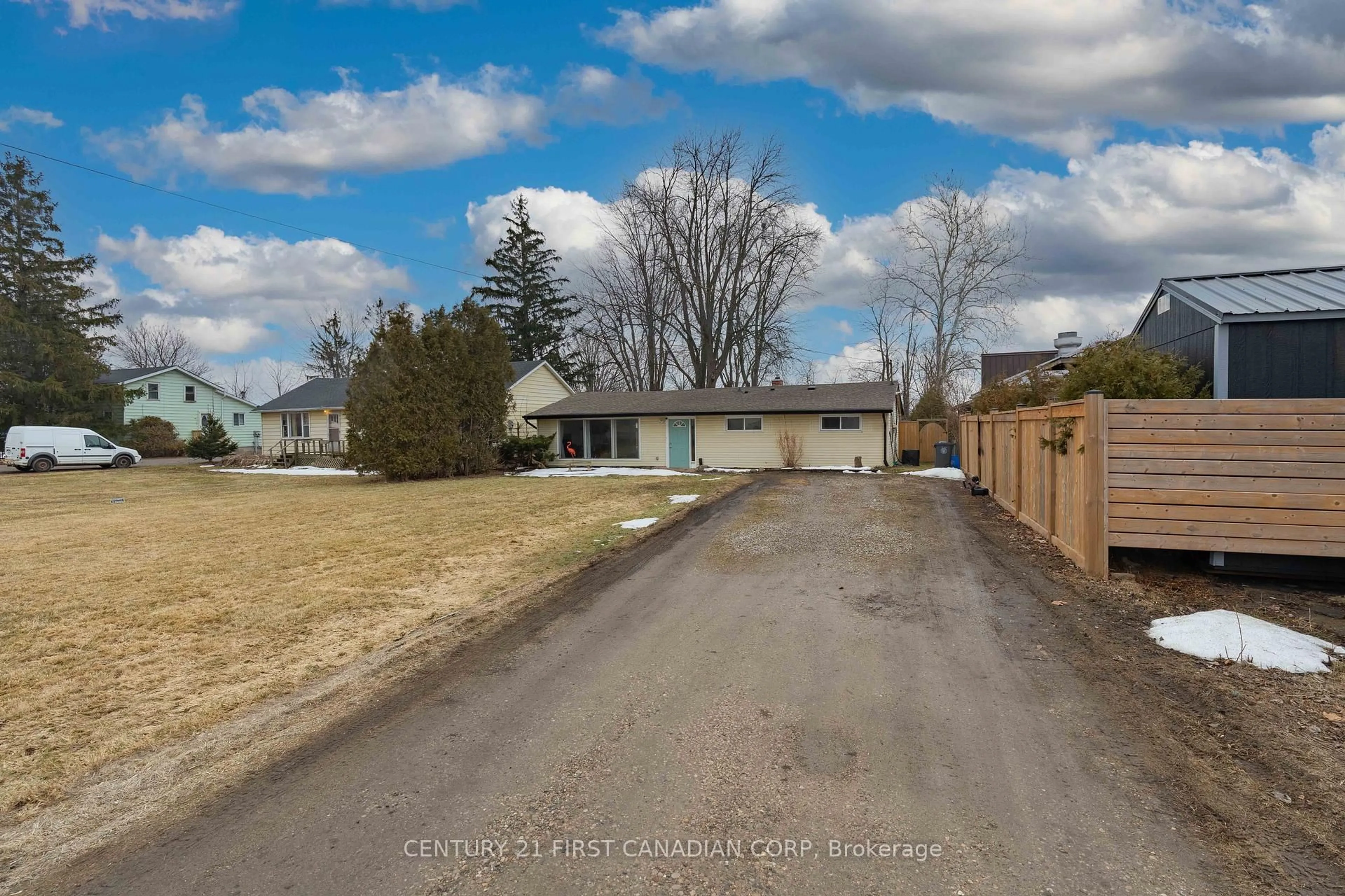 A pic from outside/outdoor area/front of a property/back of a property/a pic from drone, street for 43747 Talbot Line, Central Elgin Ontario N5P 3S7