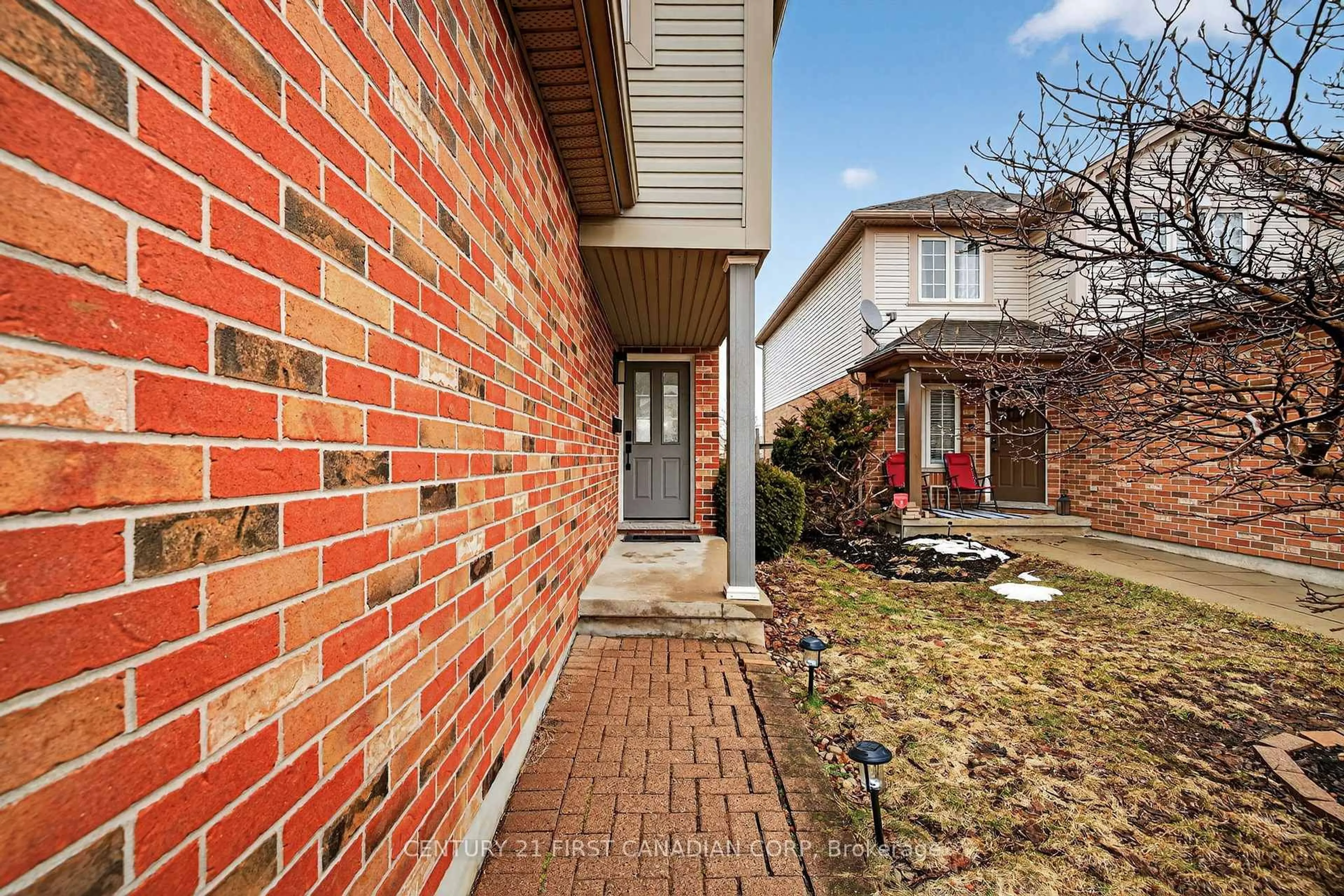 Home with brick exterior material, street for 875 Homeview Crt, London South Ontario N6C 6C1