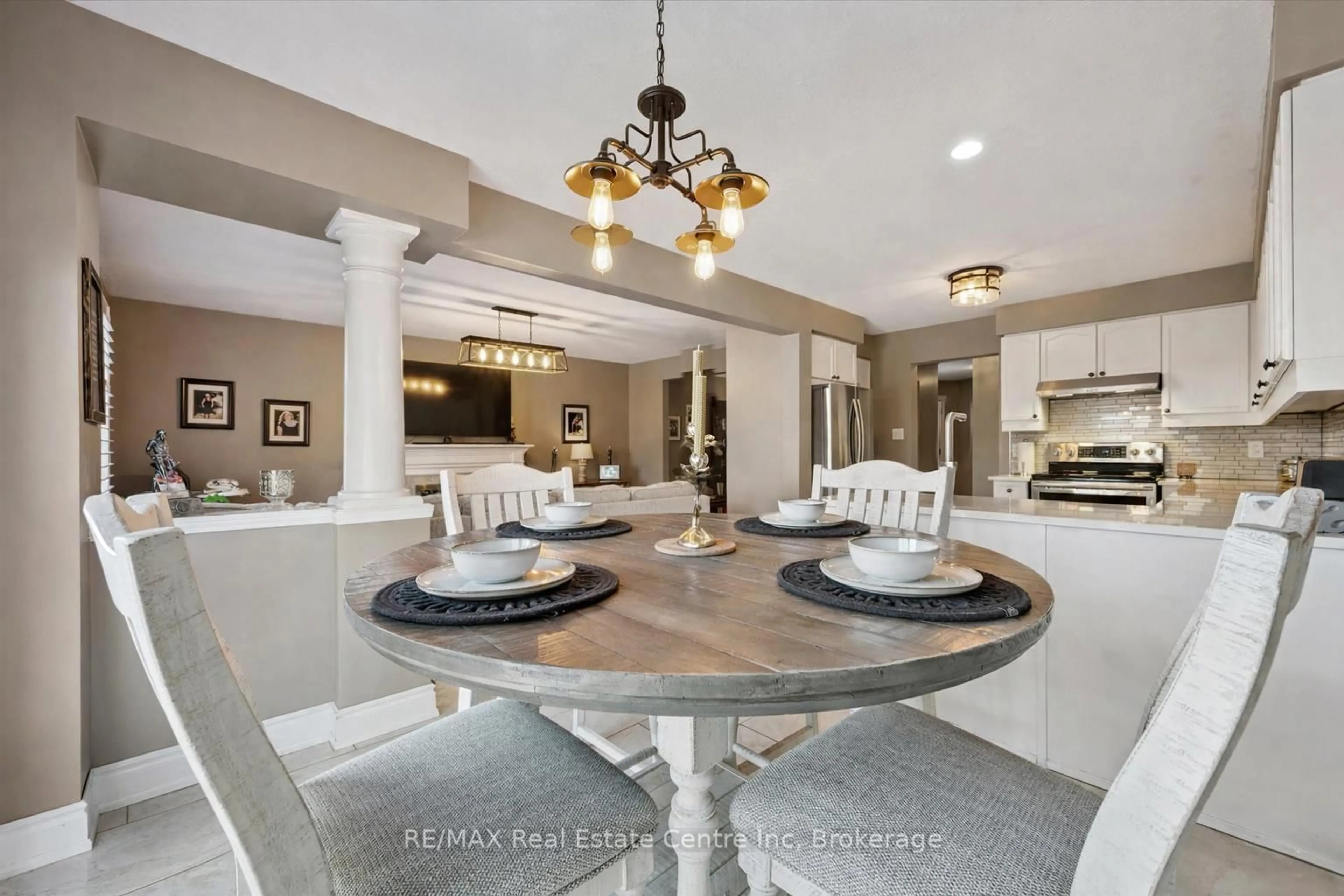 Open concept kitchen, ceramic/tile floor for 98 CEDARVALE Ave, Guelph Ontario N1E 7K2