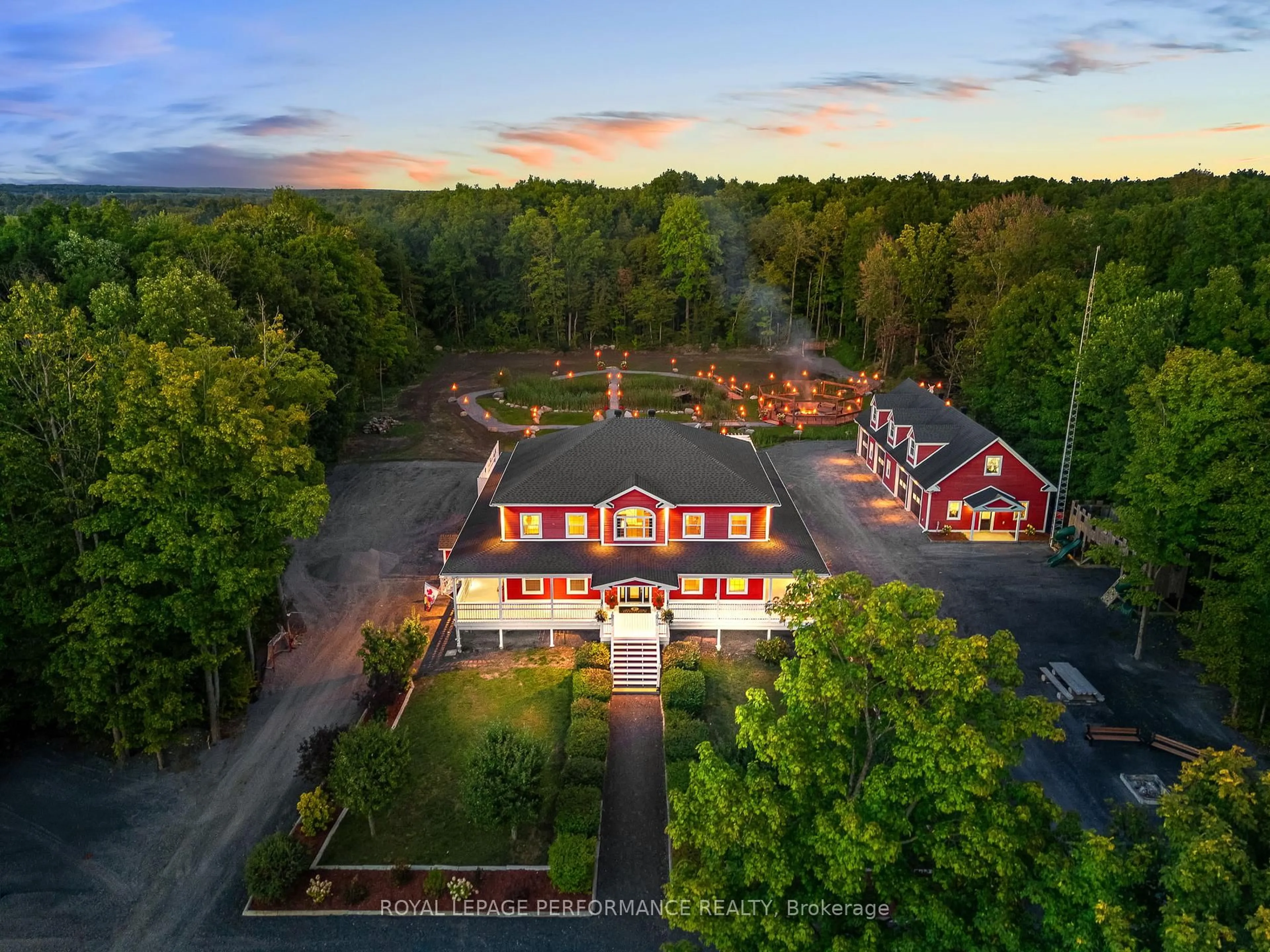 A pic from outside/outdoor area/front of a property/back of a property/a pic from drone, unknown for 3147 Dornie Rd, North Glengarry Ontario K0C 1A0