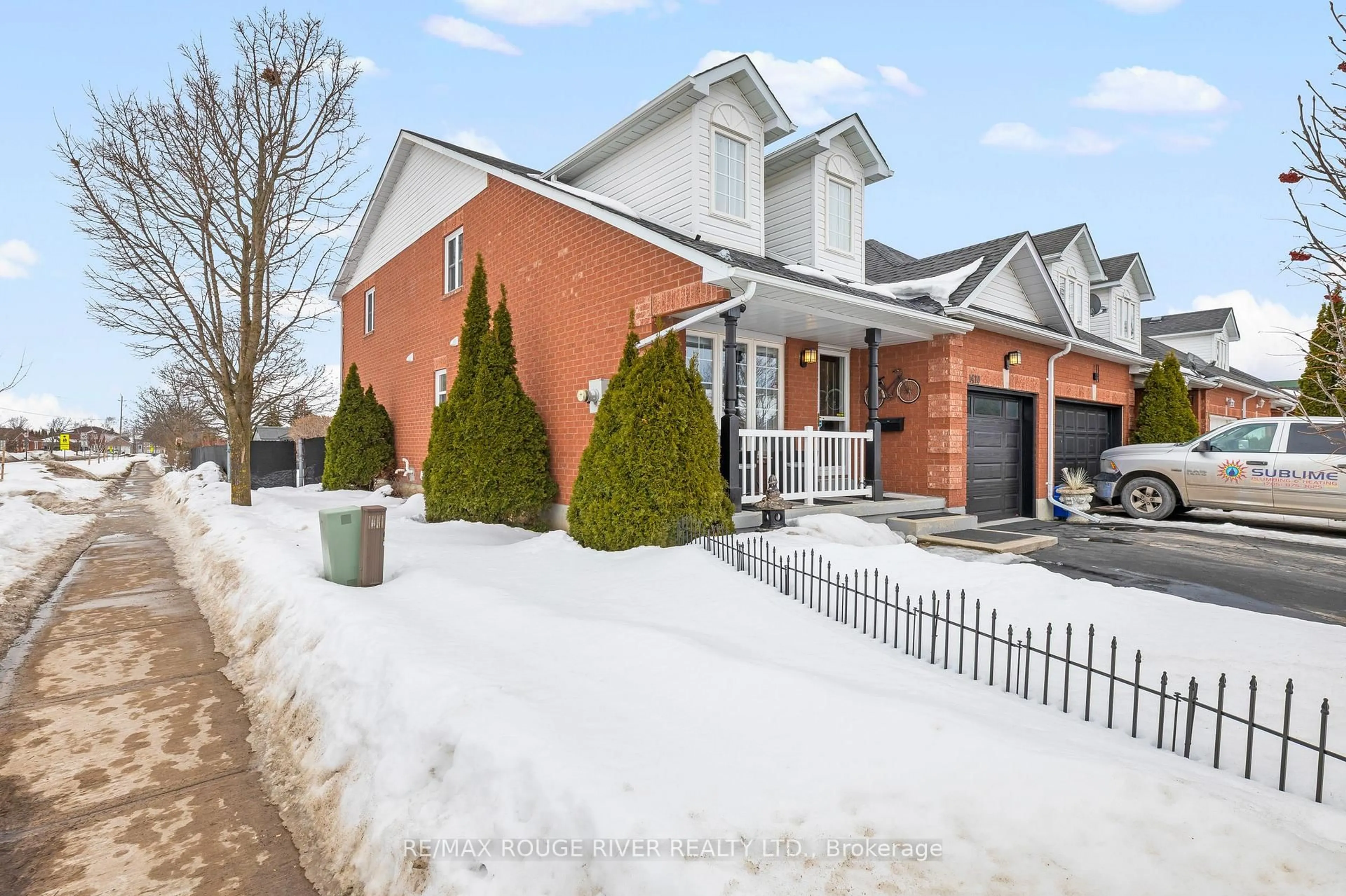 Home with brick exterior material, street for 1410 Lillico Cres, Peterborough Ontario K9K 2L1
