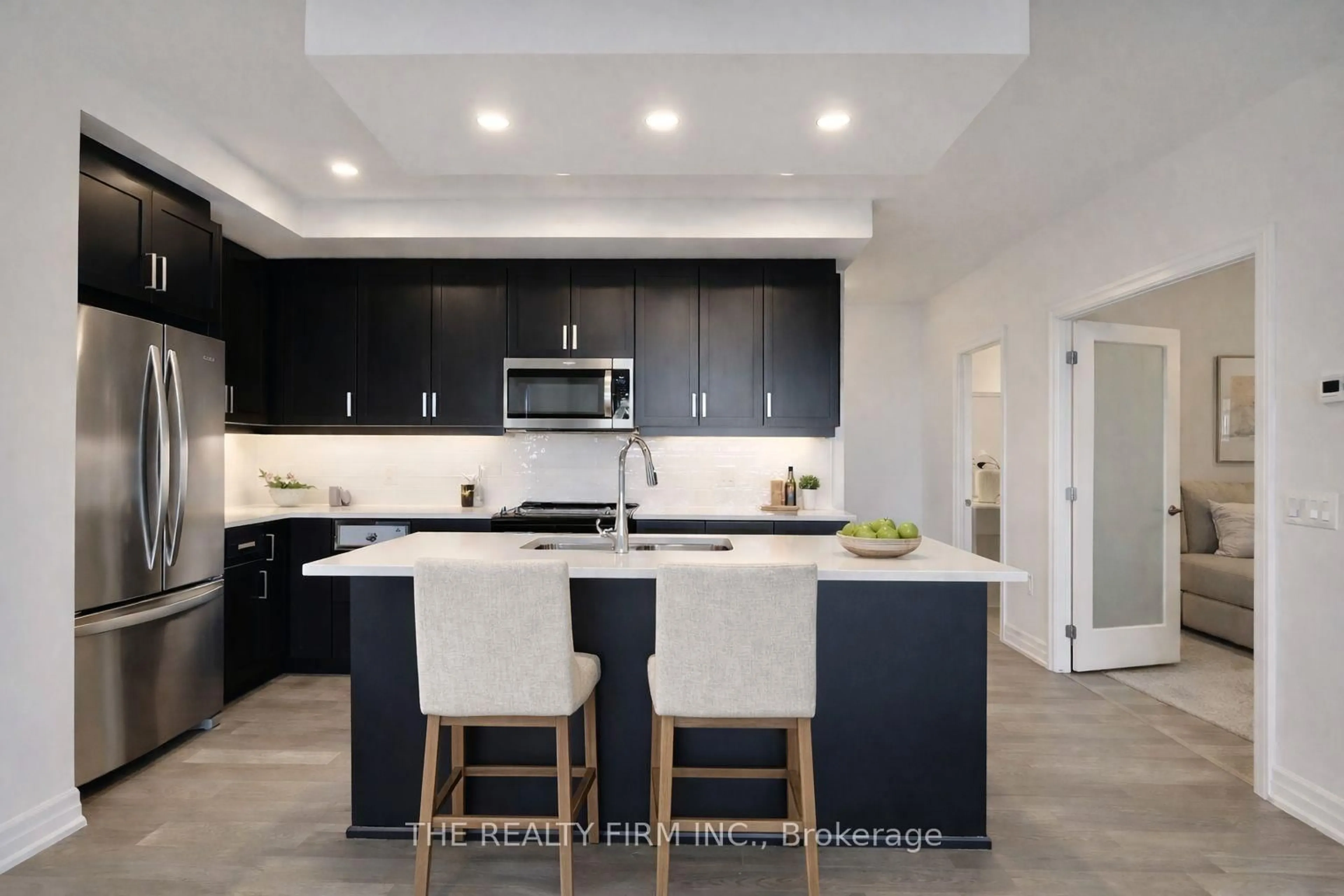 Contemporary kitchen, ceramic/tile floor for 480 Callaway Rd #611, London North Ontario N6G 0Z3