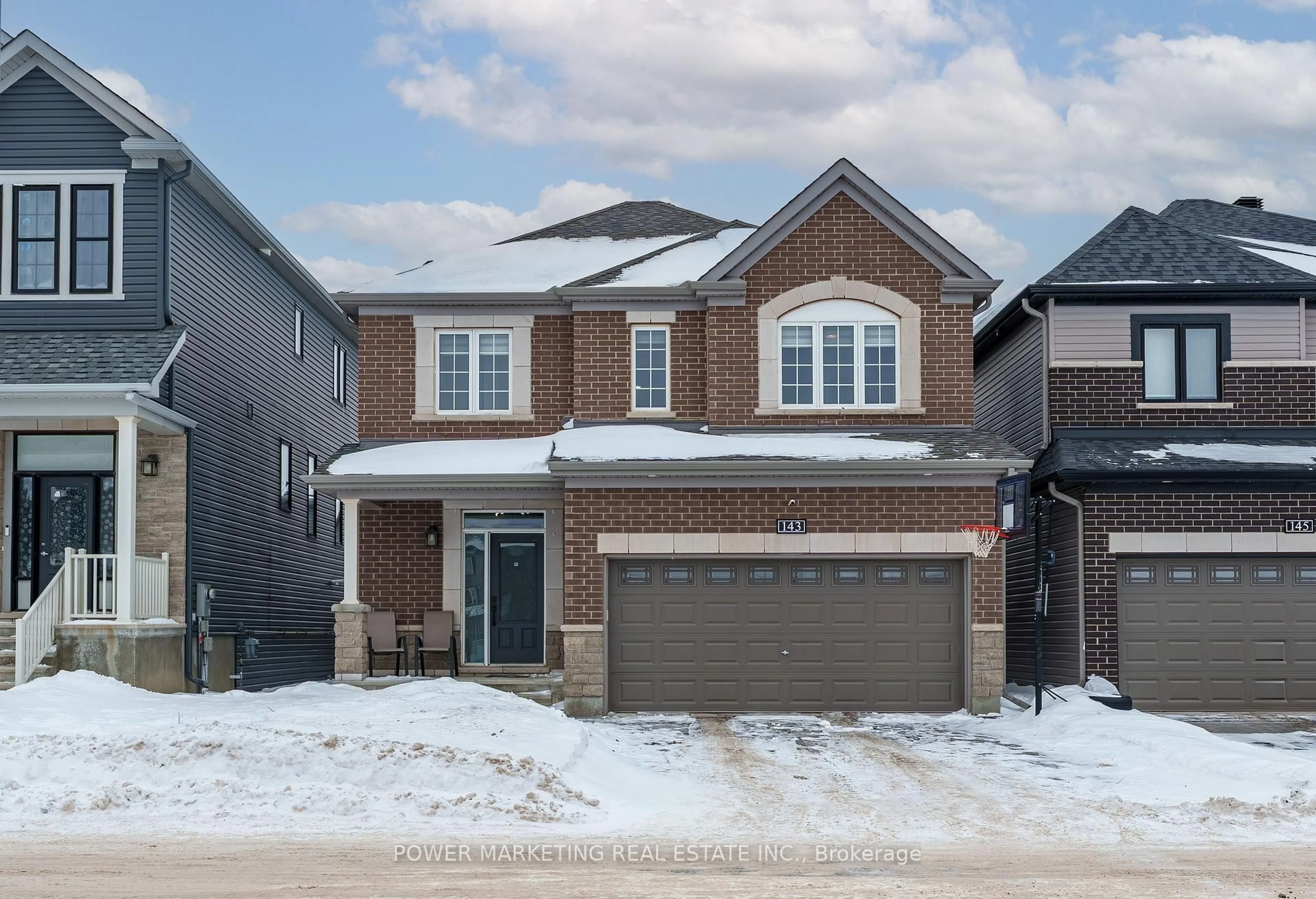 Home with brick exterior material, street for 143 Robin Easey Ave, Ottawa Ontario K2J 6V4