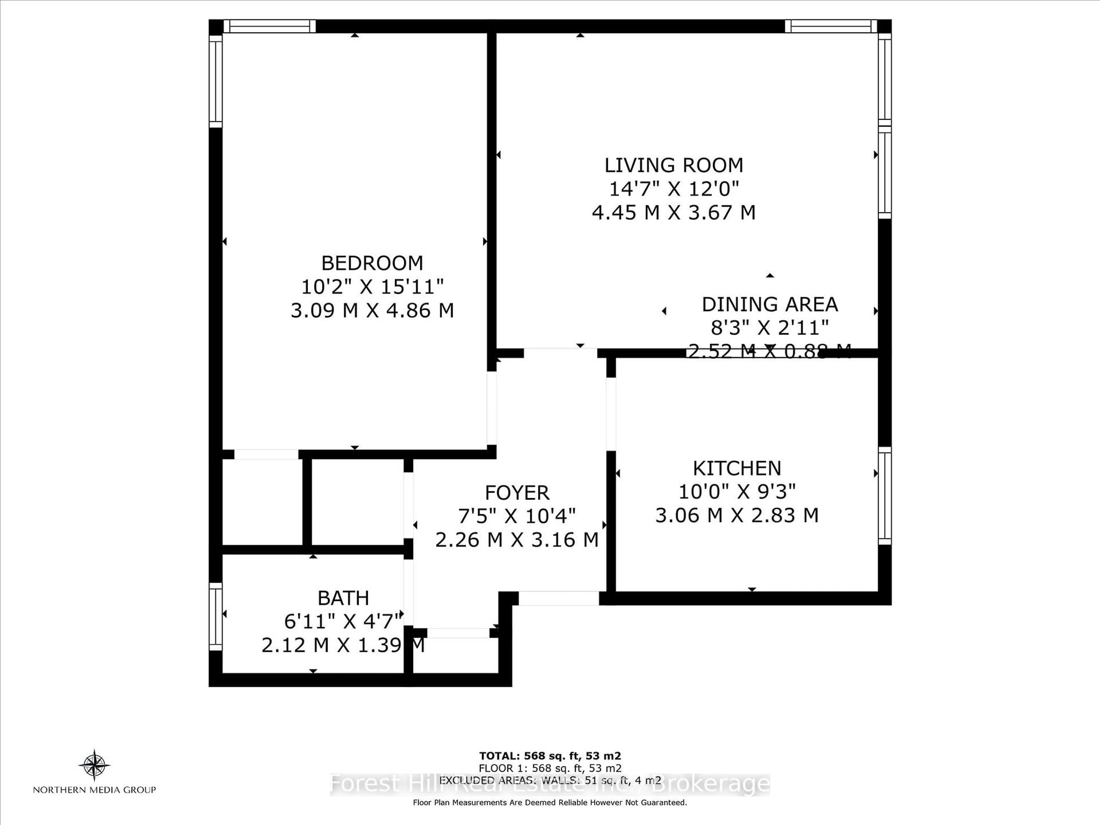 Floor plan for 2 Stroud Rd #5, Hamilton Ontario L8S 1Z6